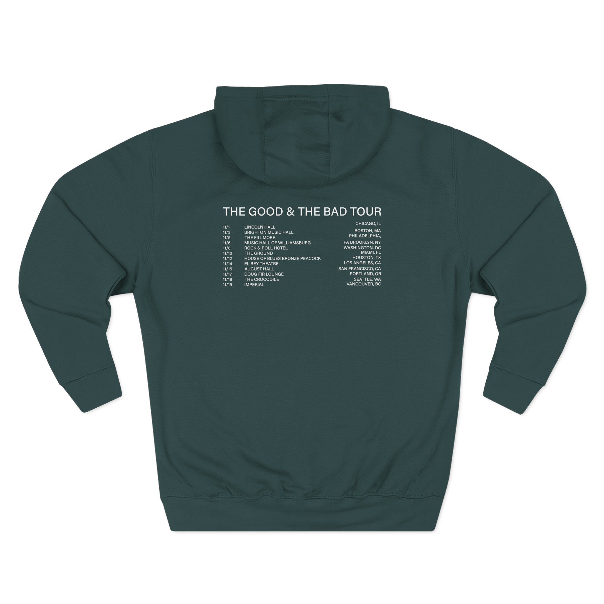 Anthony Ramos the Good & the Bad Album Three-Panel Fleece Hoodie