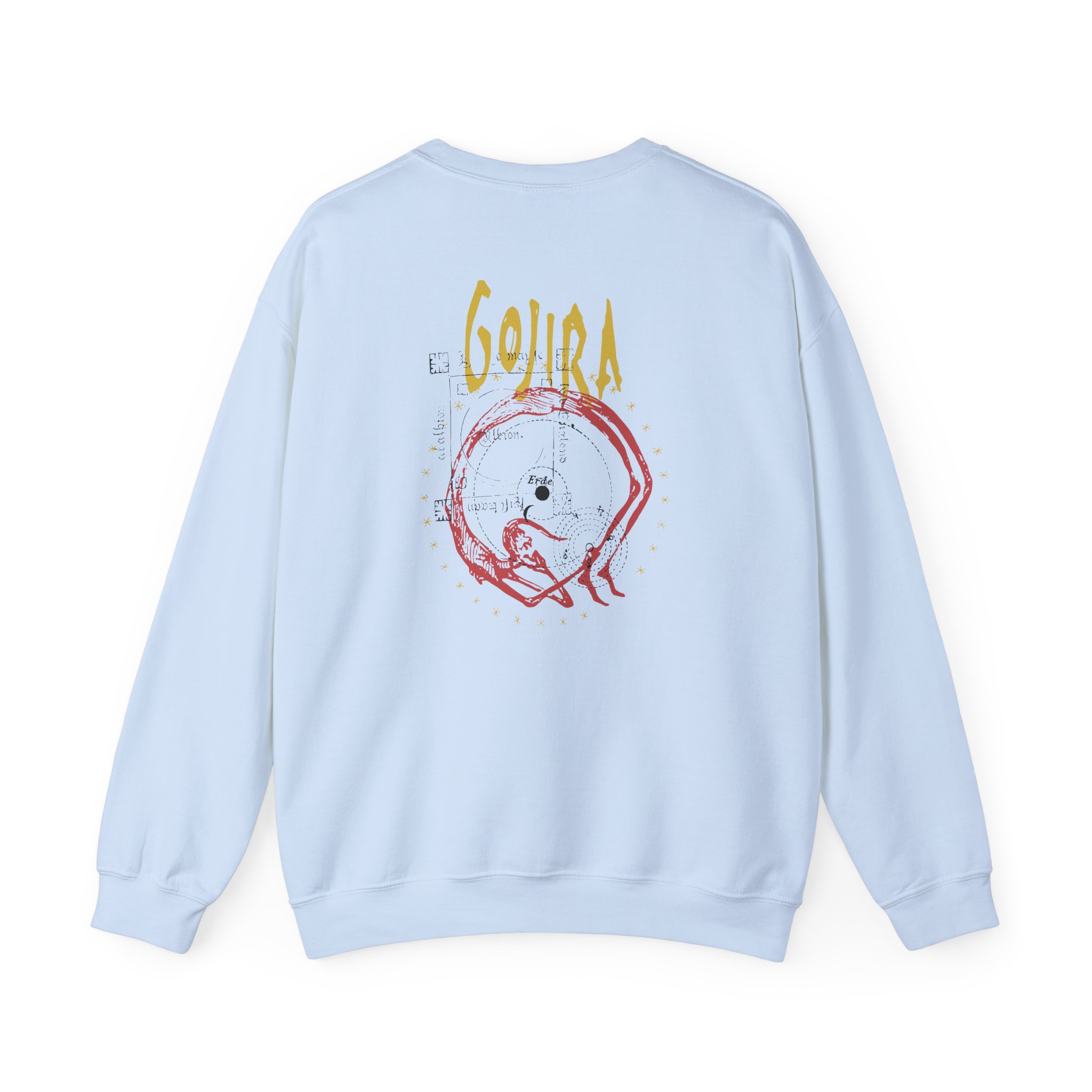 Gojira Erde Demon Unisex Heavy Blendâ„¢ Crewneck Sweatshirt