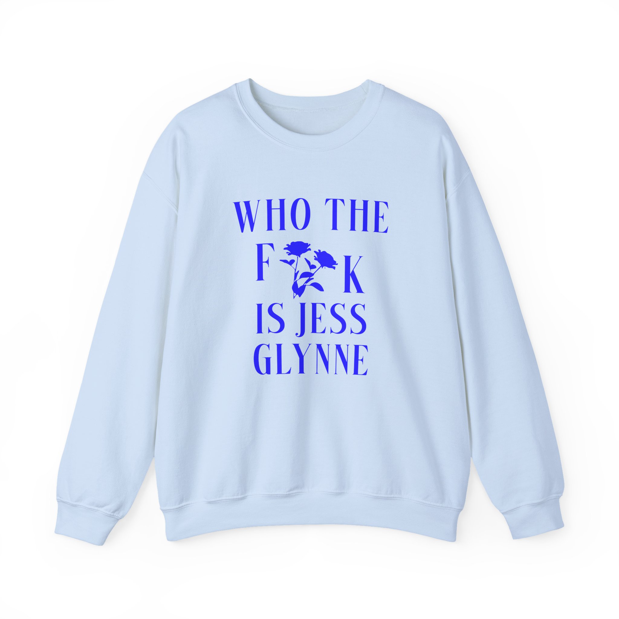 Jess Glynne WTF Is Jess Glynne Unisex Heavy Blendâ„¢ Crewneck Sweatshirt