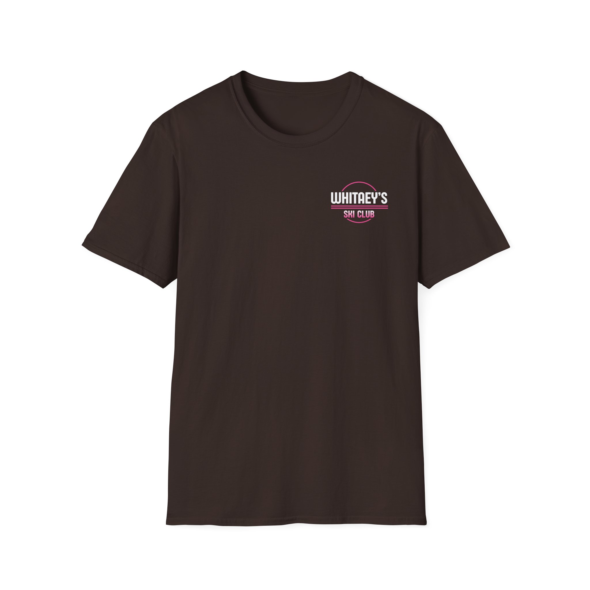 Spittin Chiclets Whitney's Ski Club Unisex Softstyle T-Shirt