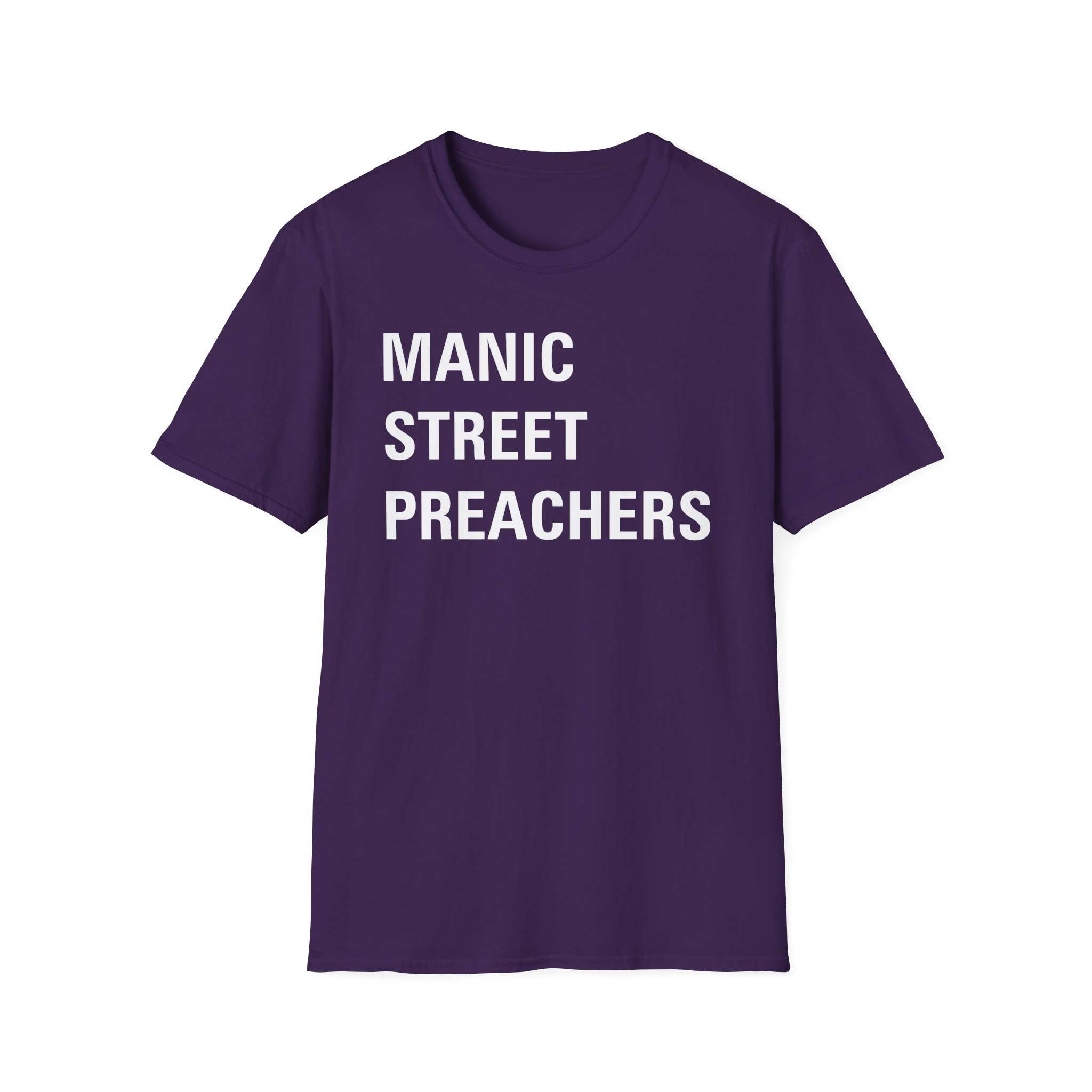 Manic Street Preachers Block Logo Unisex Softstyle T-Shirt