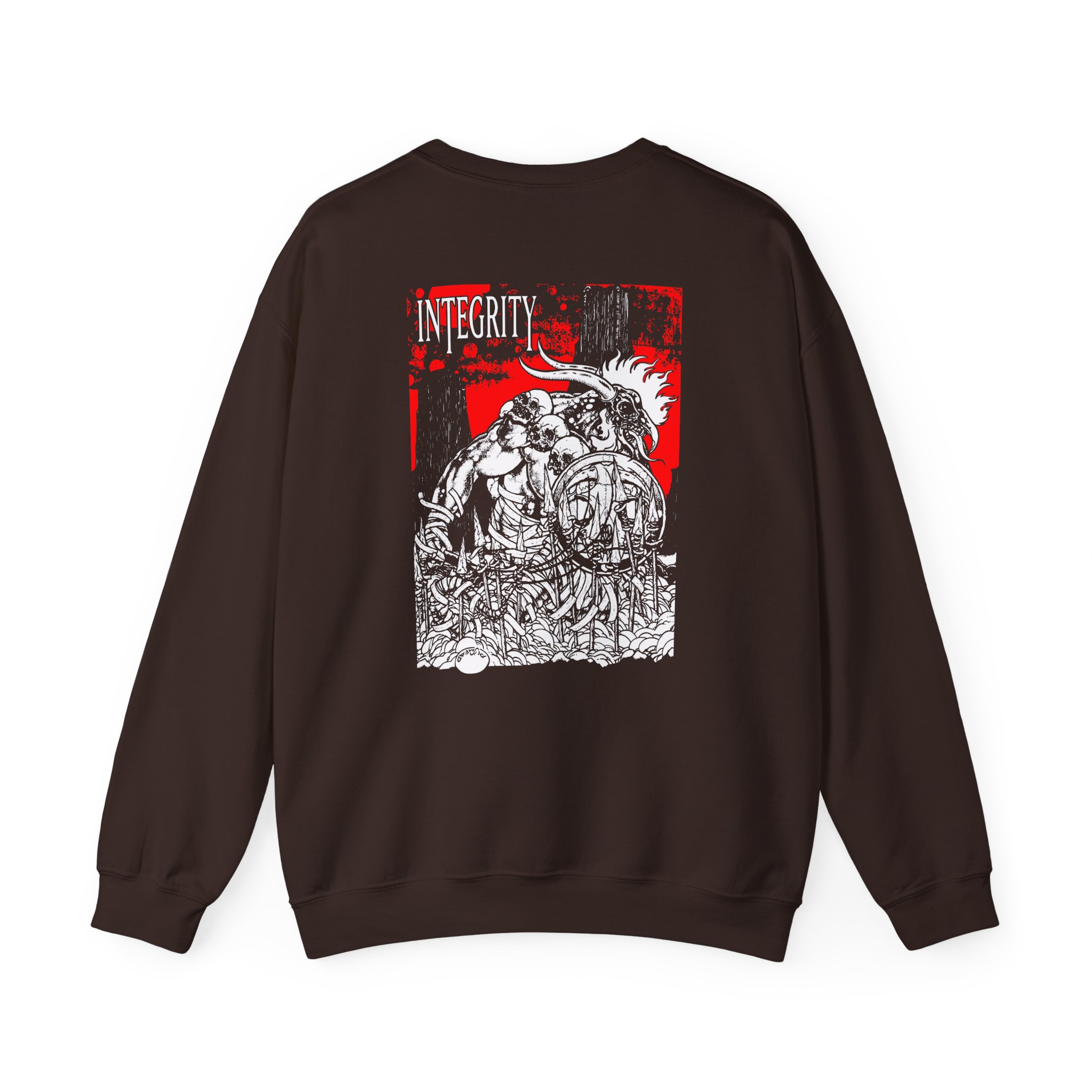 Integrity Humanity Is The Devil Unisex Heavy Blendâ„¢ Crewneck Sweatshirt