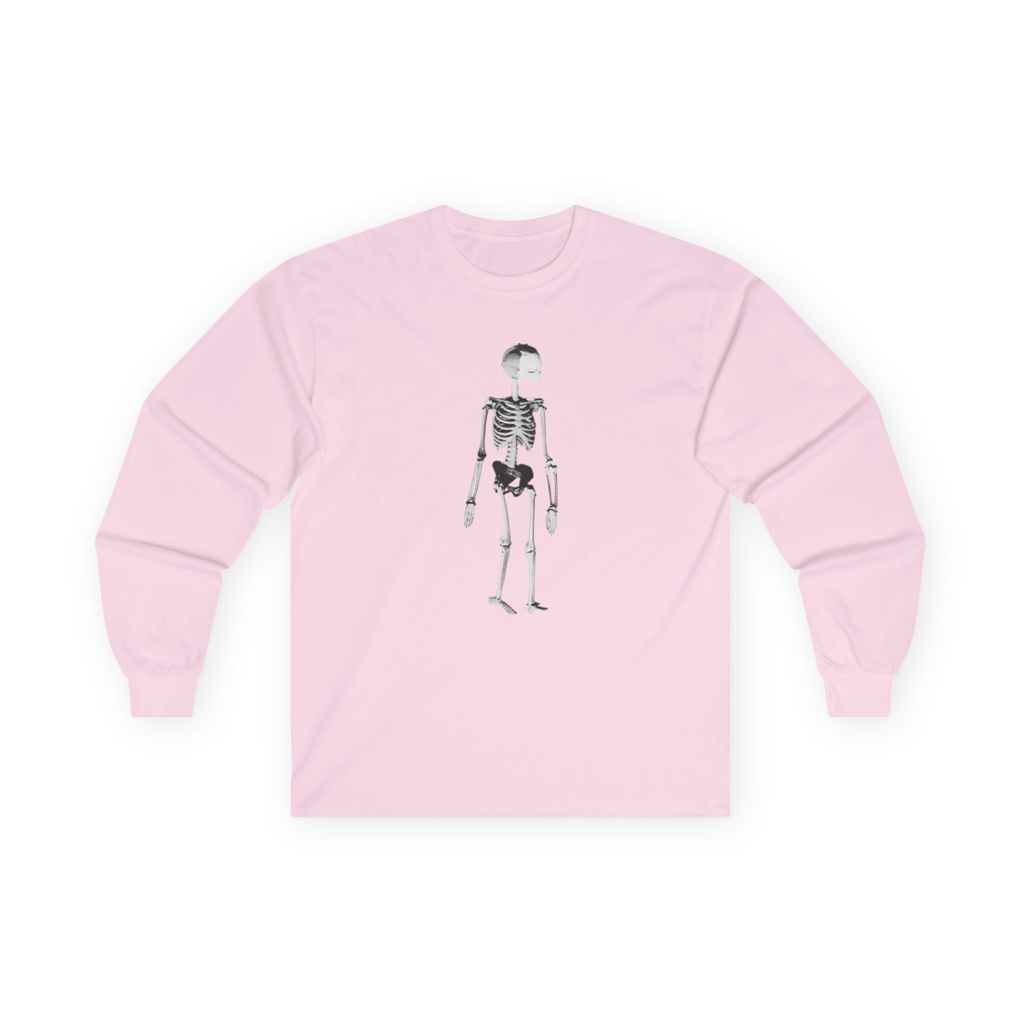Kurt Cobain Skeleton Unisex Ultra Cotton Long Sleeve Tee