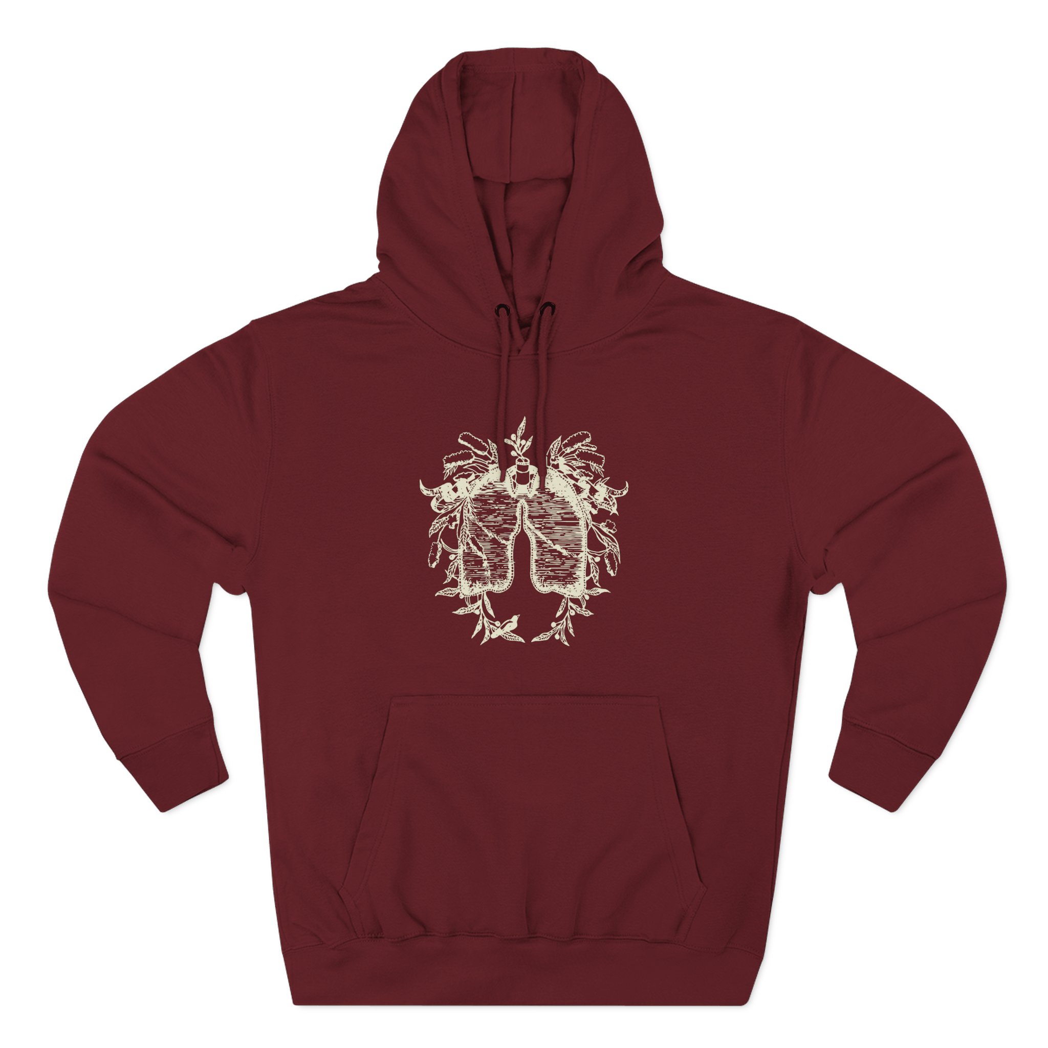 Florence and the Machine Gothic Lungs Three-Panel Fleece Hoodie