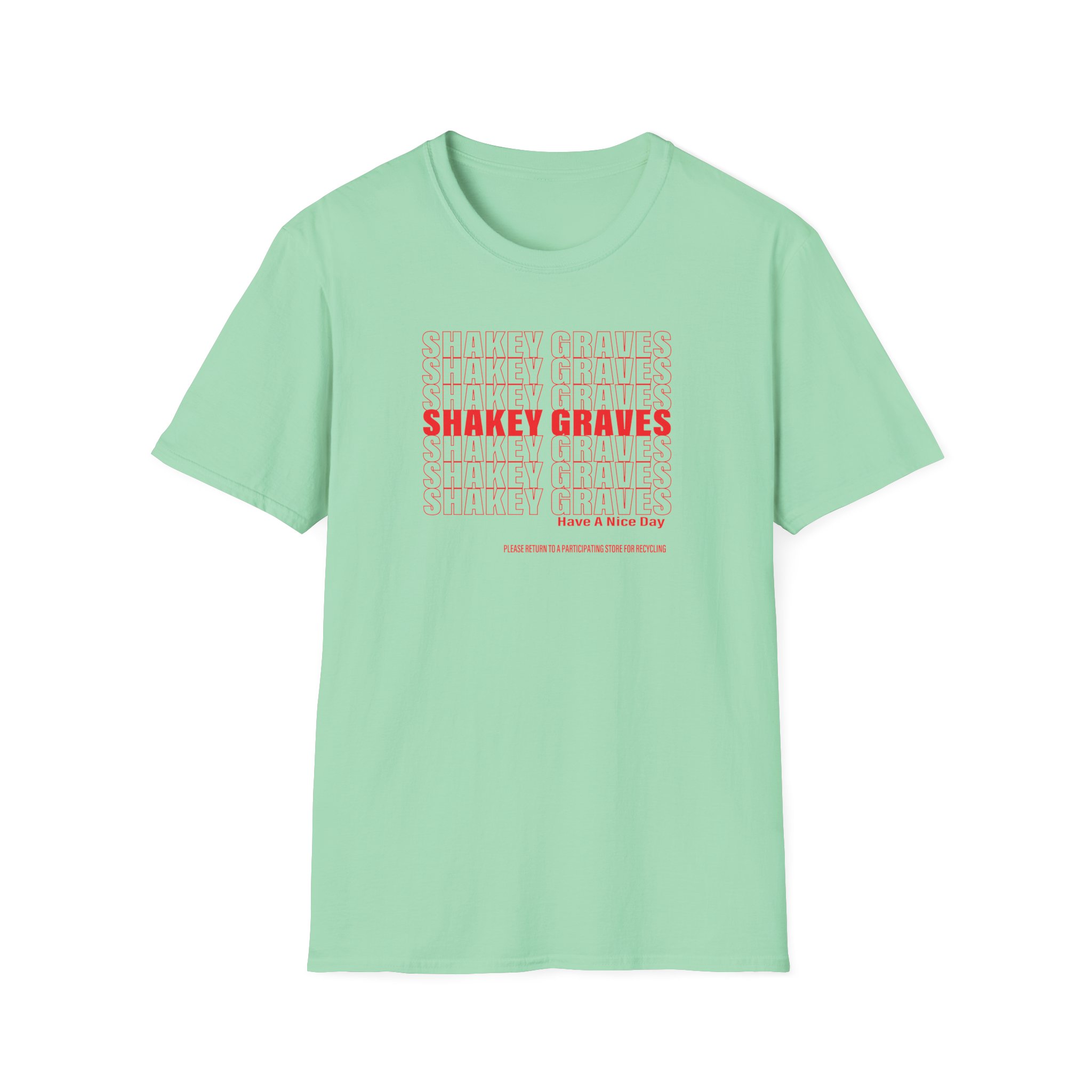 Shakey Graves Thank You Unisex Softstyle T-Shirt