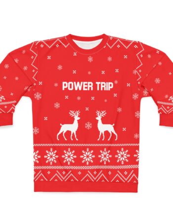 Power Trip Unisex Sweatshirt (AOP)