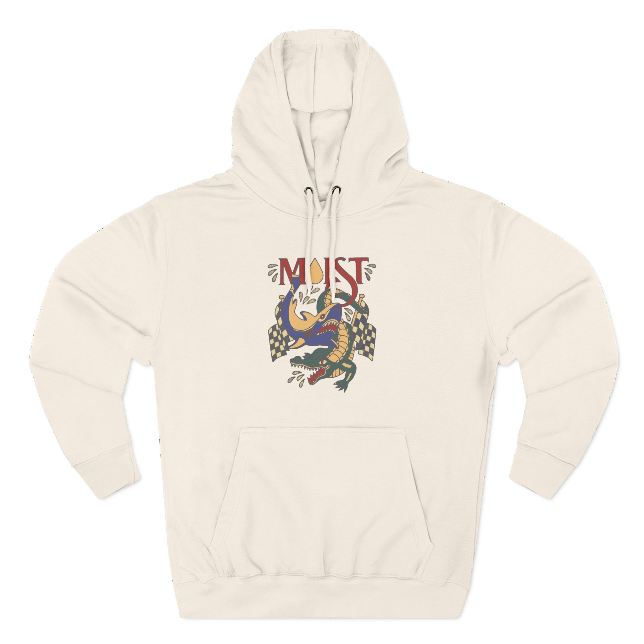 Moist Special Edition Swampcore Three-Panel Fleece Hoodie