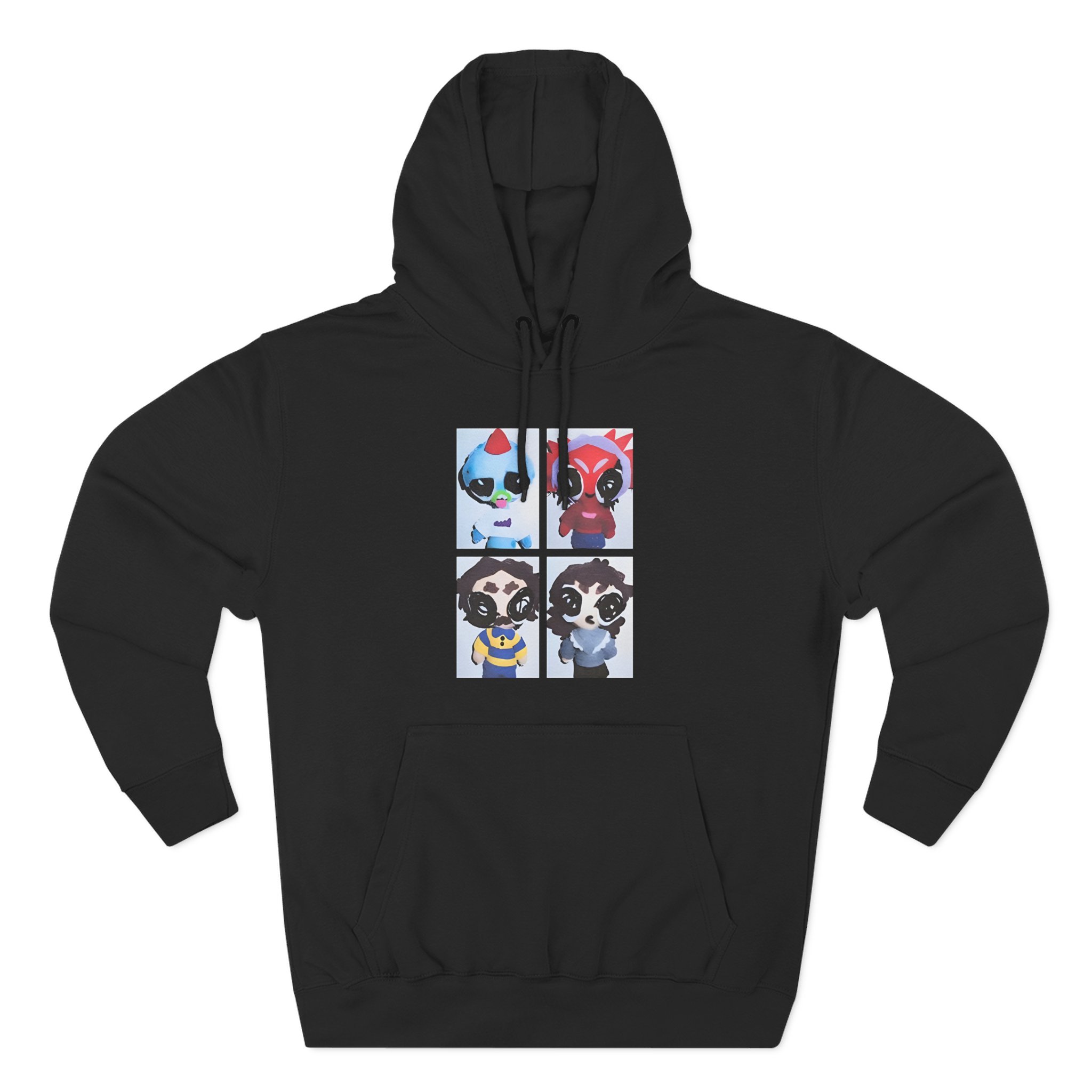 Emergency Intercom Three-Panel Fleece Hoodie