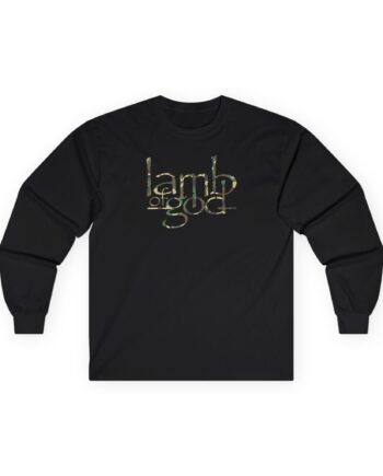 Lamb of God Camo Flag Unisex Ultra Cotton Long Sleeve Tee