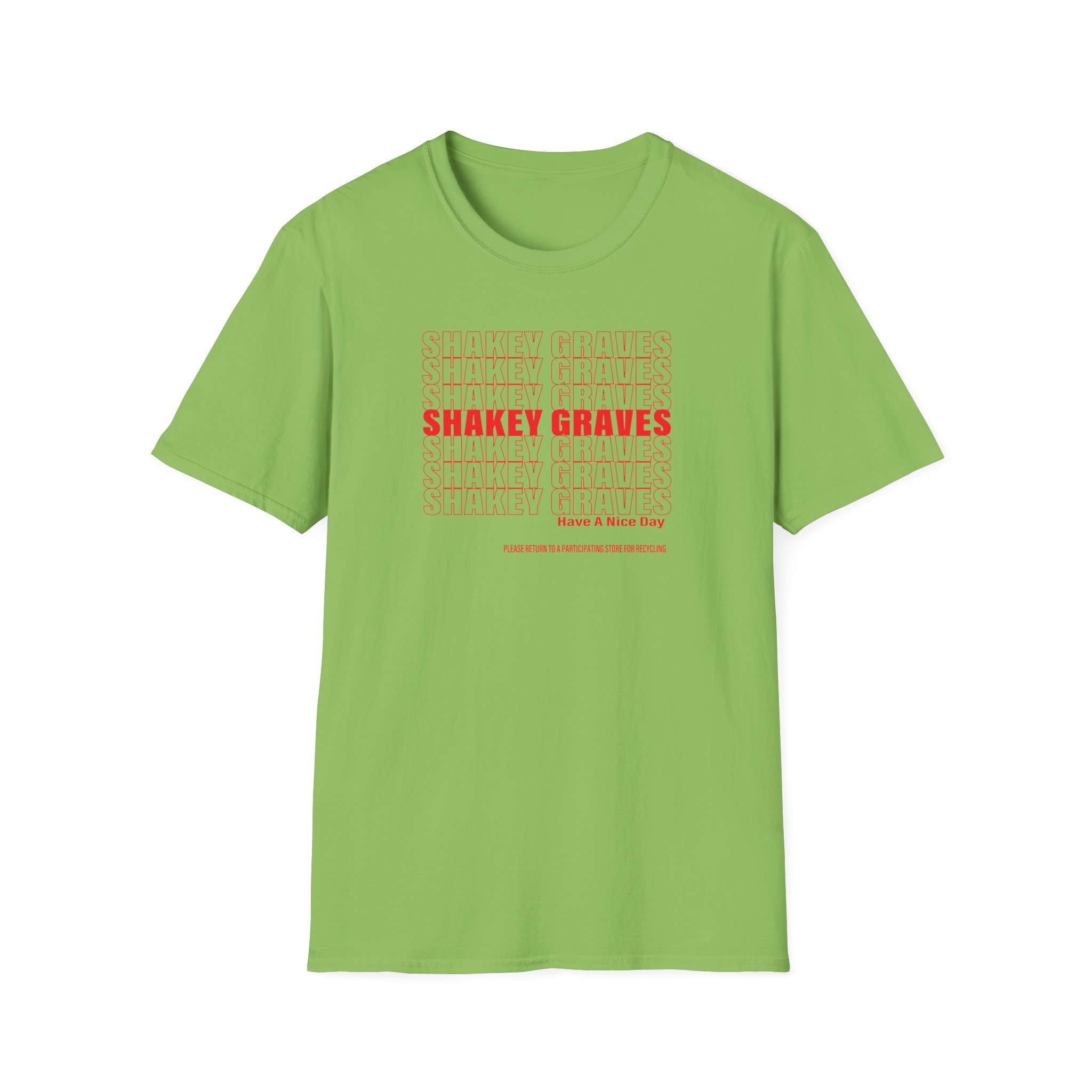 Shakey Graves Thank You Unisex Softstyle T-Shirt
