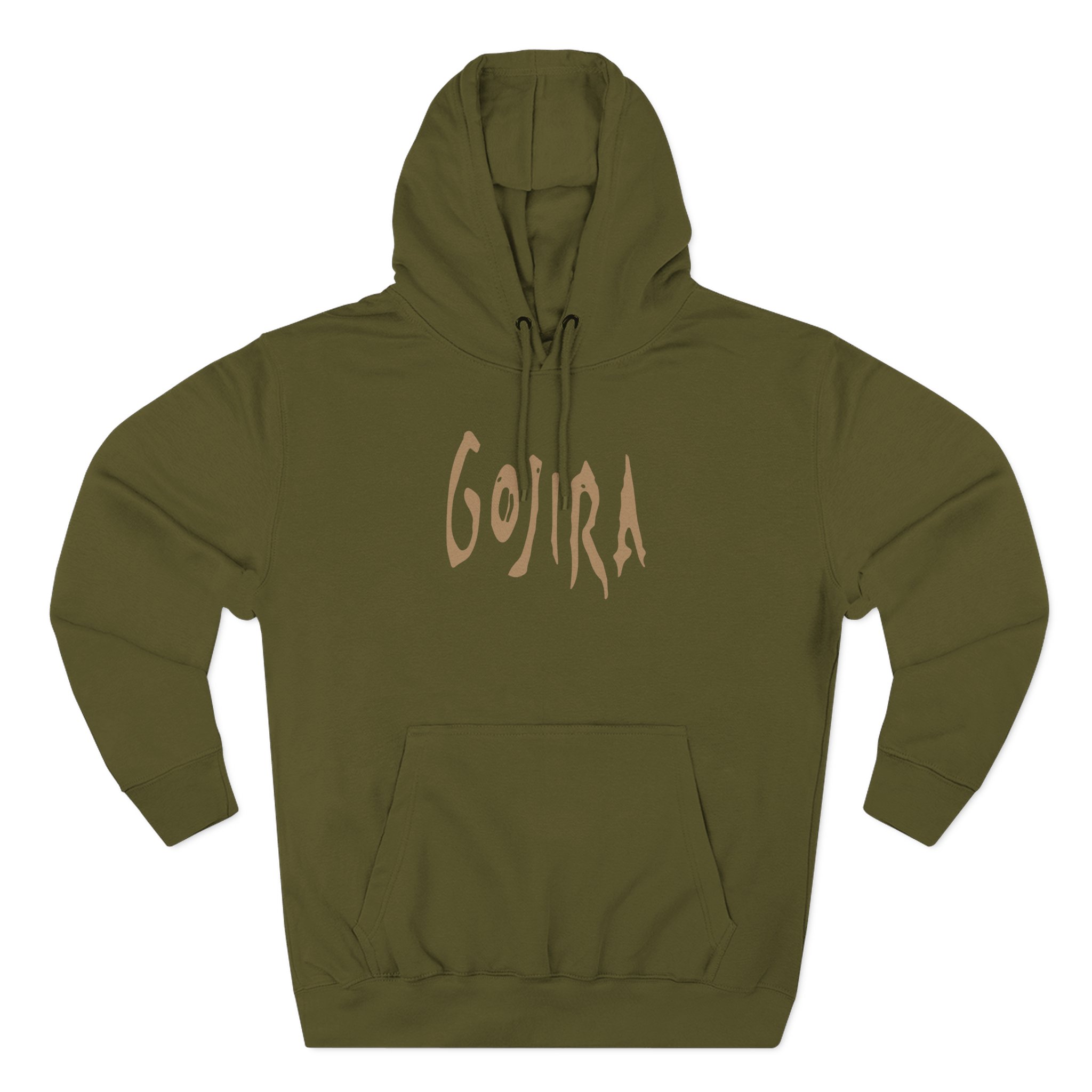 Gojira Fortitude Faces Three-Panel Fleece Hoodie
