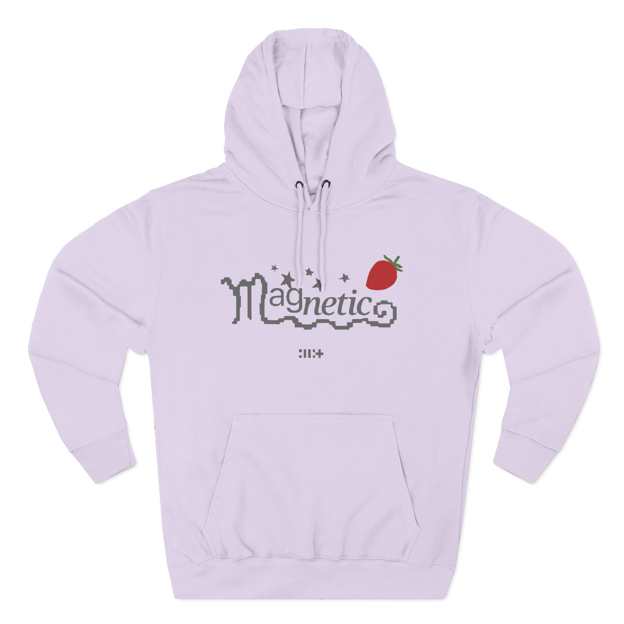 ILLIT Magnetic Logo Three-Panel Fleece Hoodie