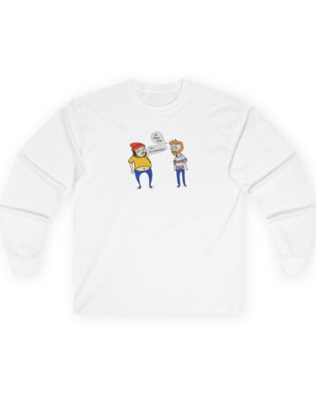 Bad Friends Embroidered Unisex Ultra Cotton Long Sleeve Tee