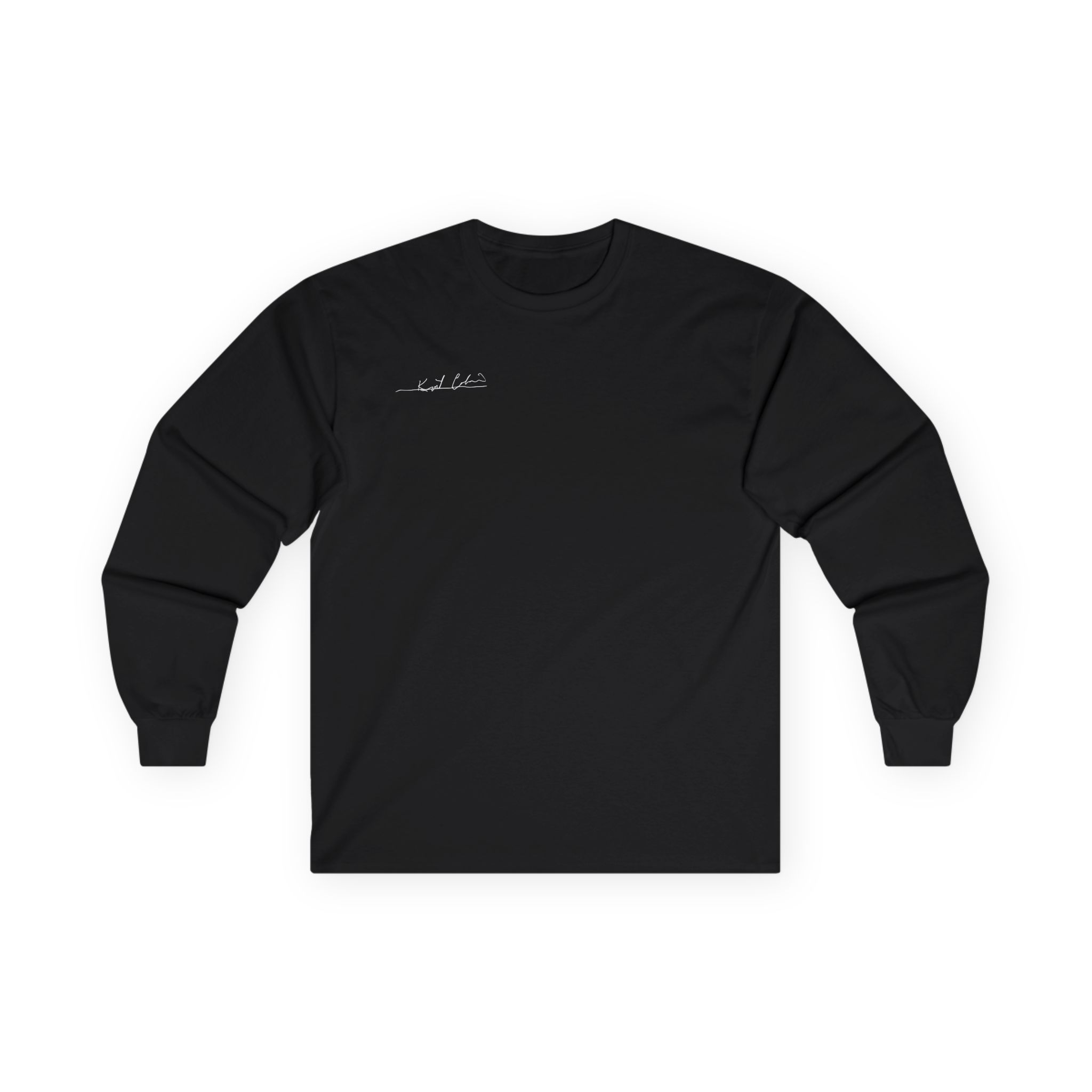 Kurt Cobain Pumpkin Head Crucifix Unisex Ultra Cotton Long Sleeve Tee