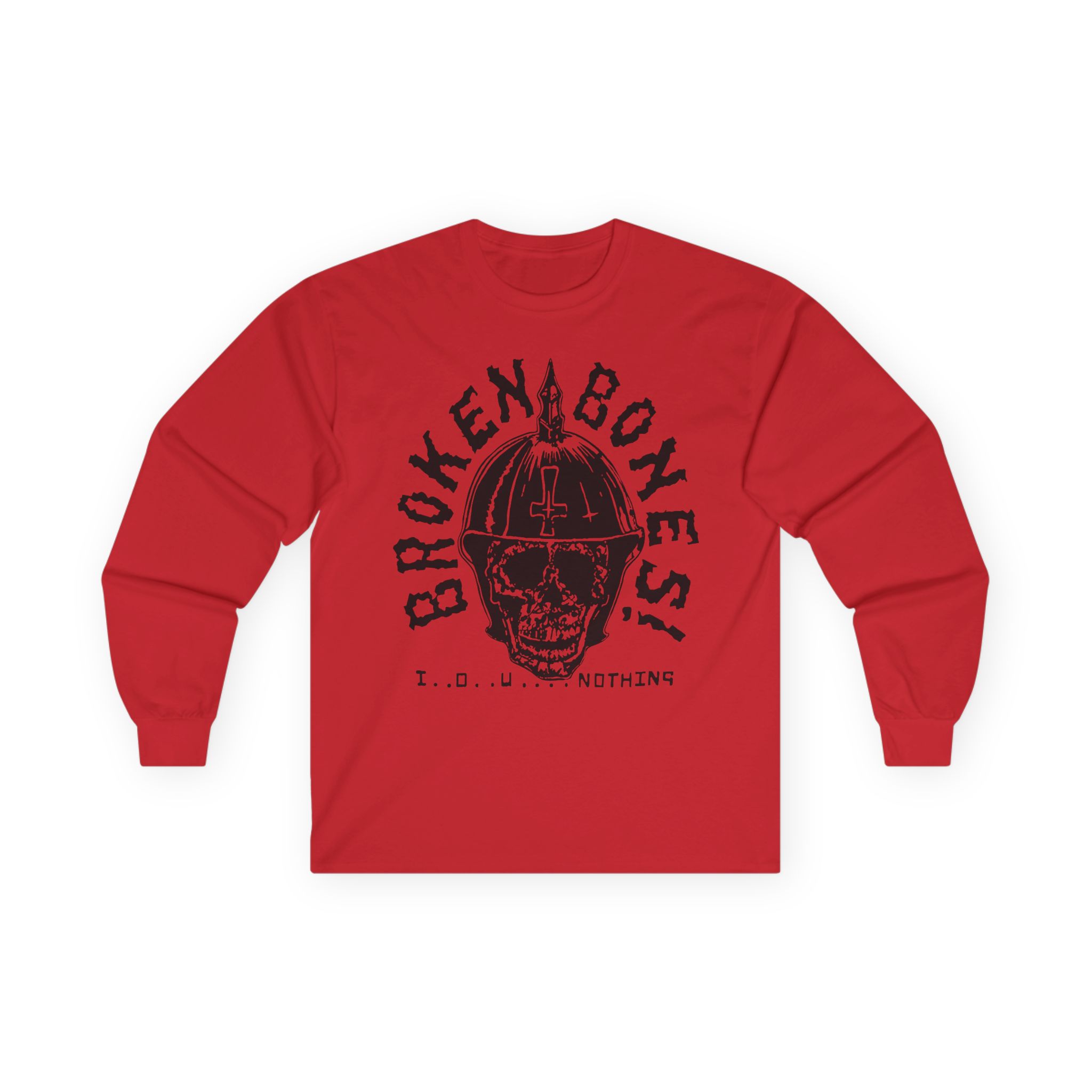 Broken Bones IOU Nothing Unisex Ultra Cotton Long Sleeve Tee