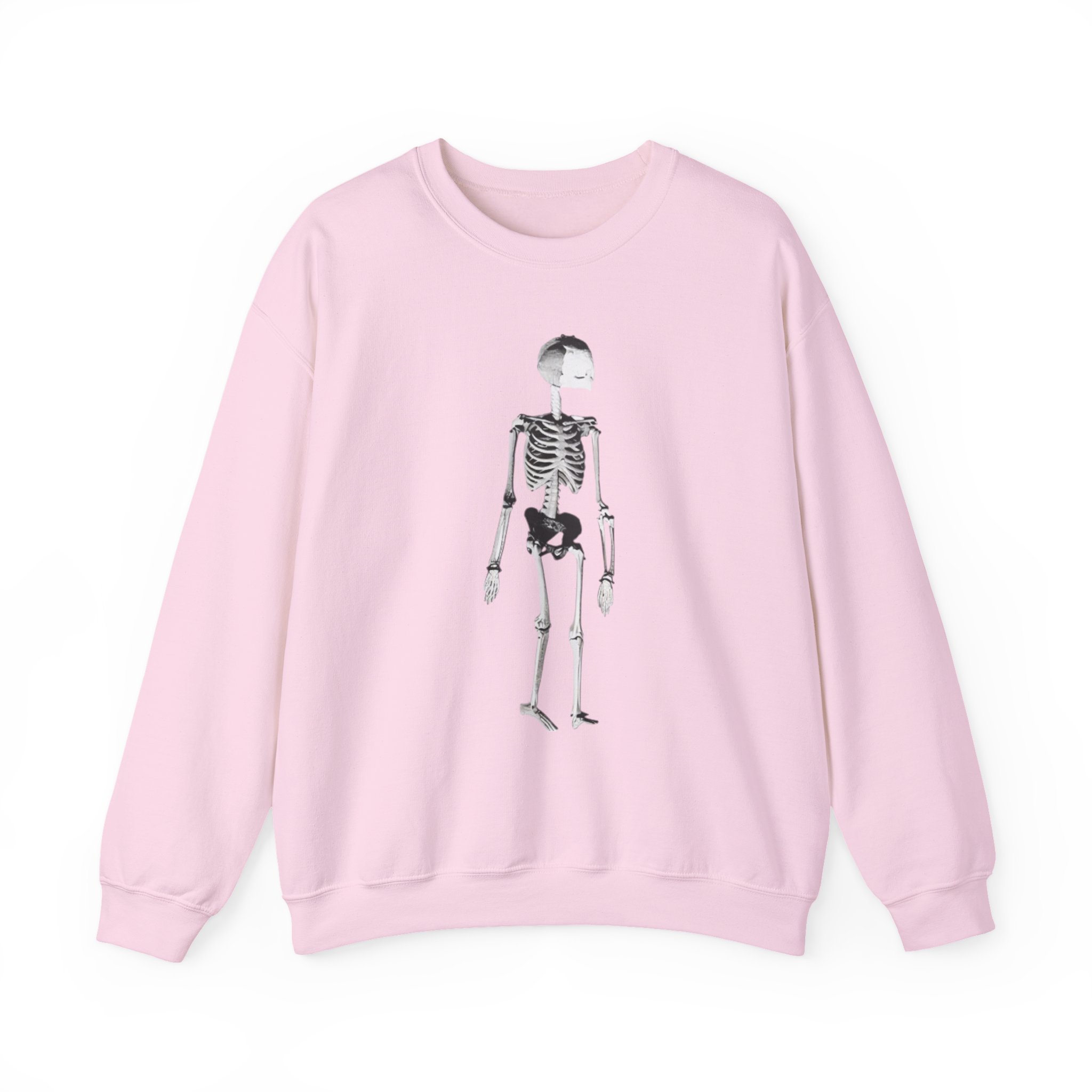 Kurt Cobain Skeleton Unisex Heavy Blendâ„¢ Crewneck Sweatshirt