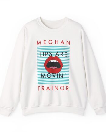 Meghan Trainor Lips Are Movin’ Unisex Heavy Blend™ Crewneck Sweatshirt