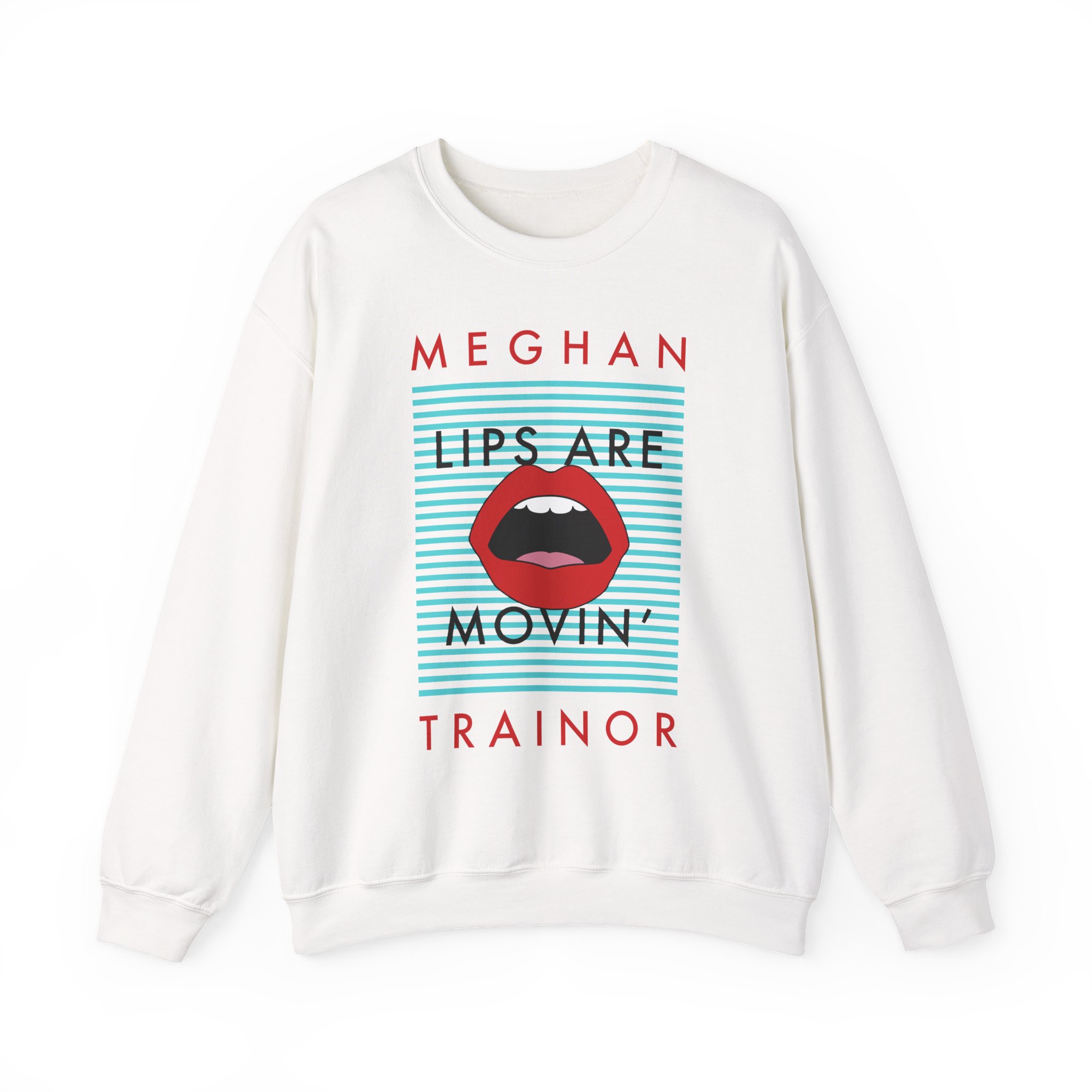 Meghan Trainor Lips Are Movin’ Unisex Heavy Blend™ Crewneck Sweatshirt