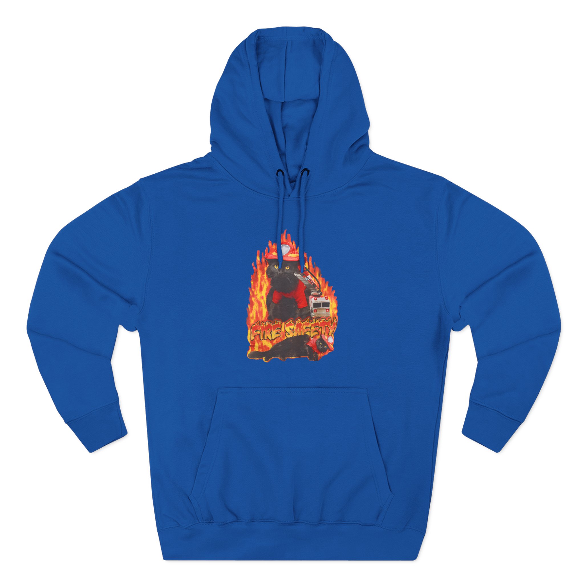 William Osman Fire Safety Three-Panel Fleece Hoodie