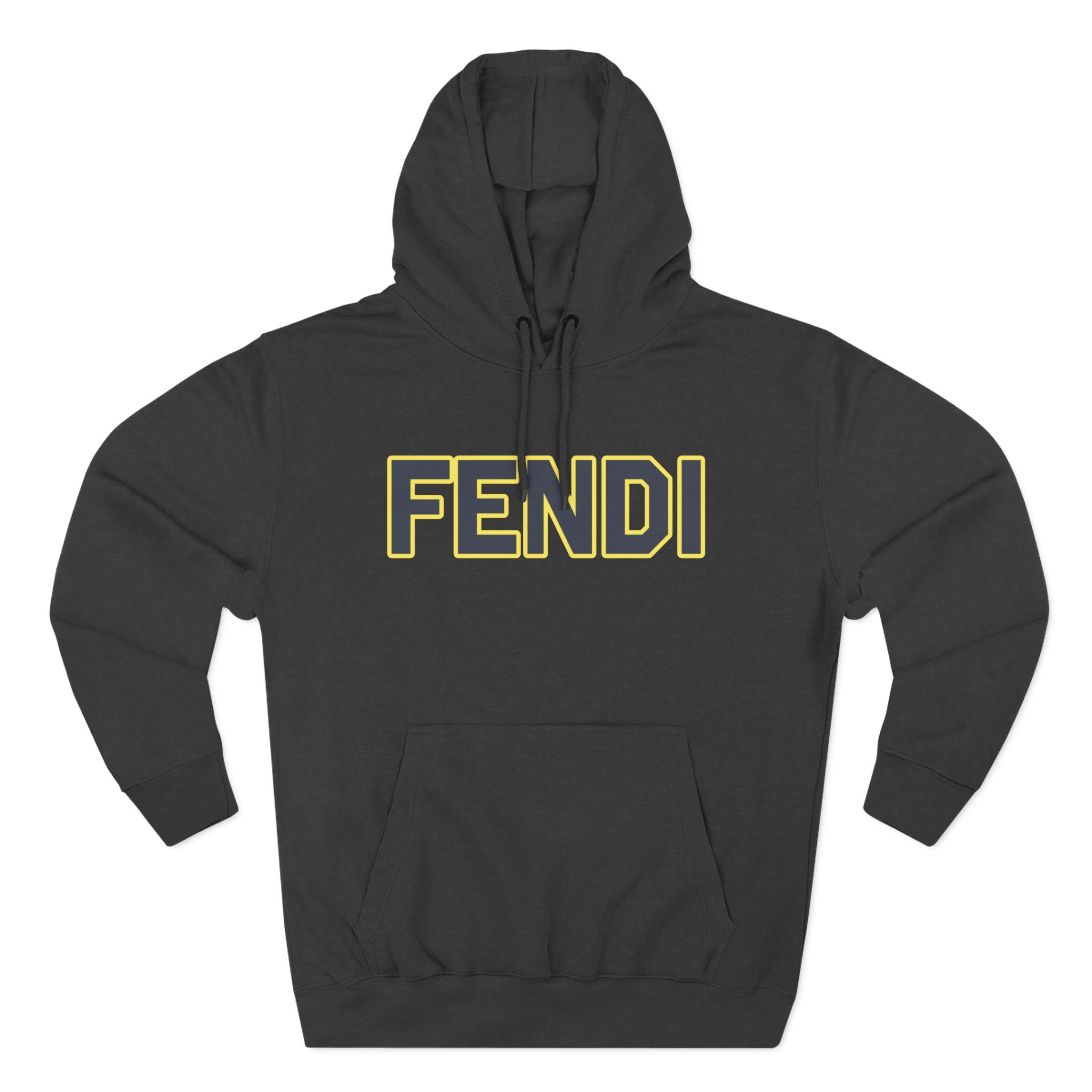 Mula B Fendi Three-Panel Fleece Hoodie