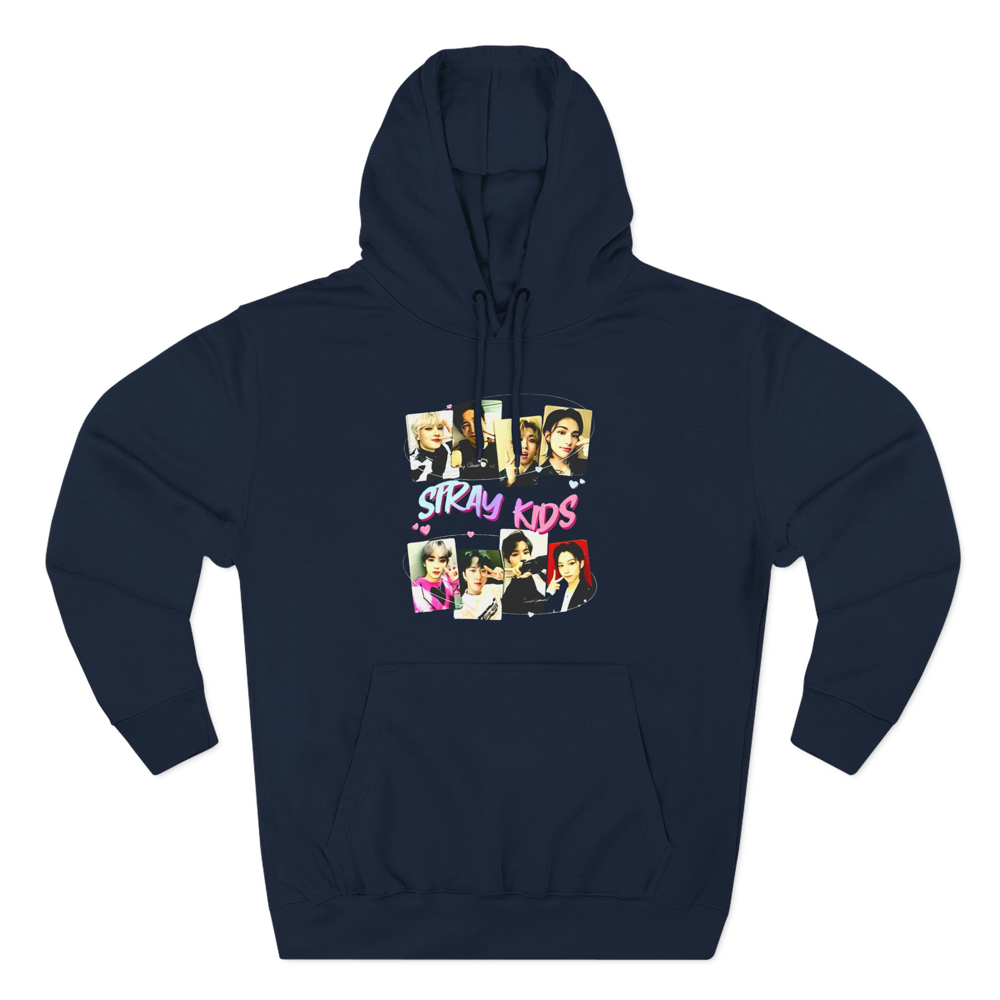 Stray Kids Three-Panel Fleece Hoodie