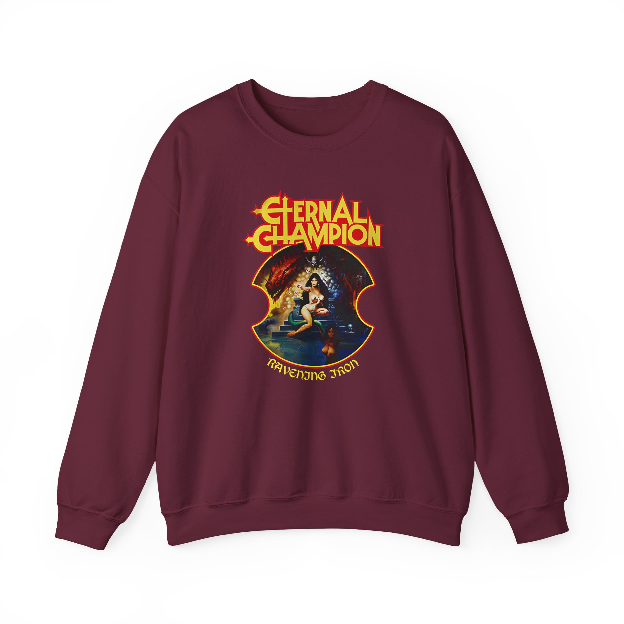 Eternal Champion Stack Unisex Heavy Blendâ„¢ Crewneck Sweatshirt