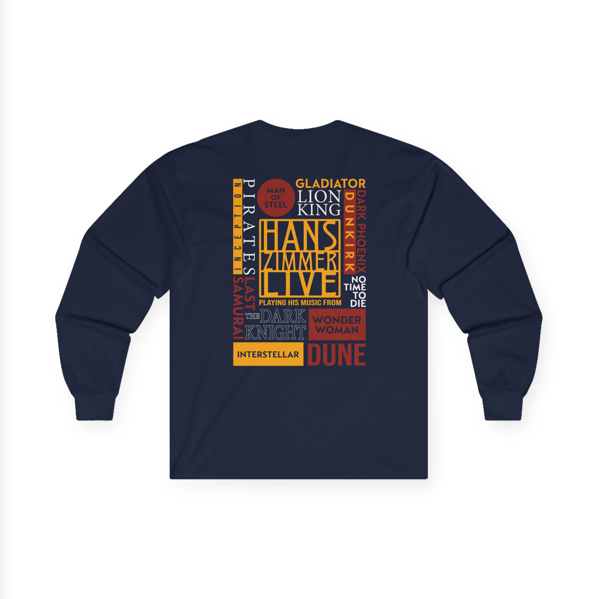 Hans Zimmer Titles Unisex Ultra Cotton Long Sleeve Tee