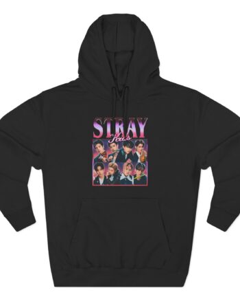 Stray Kids Three-Panel Fleece Hoodie