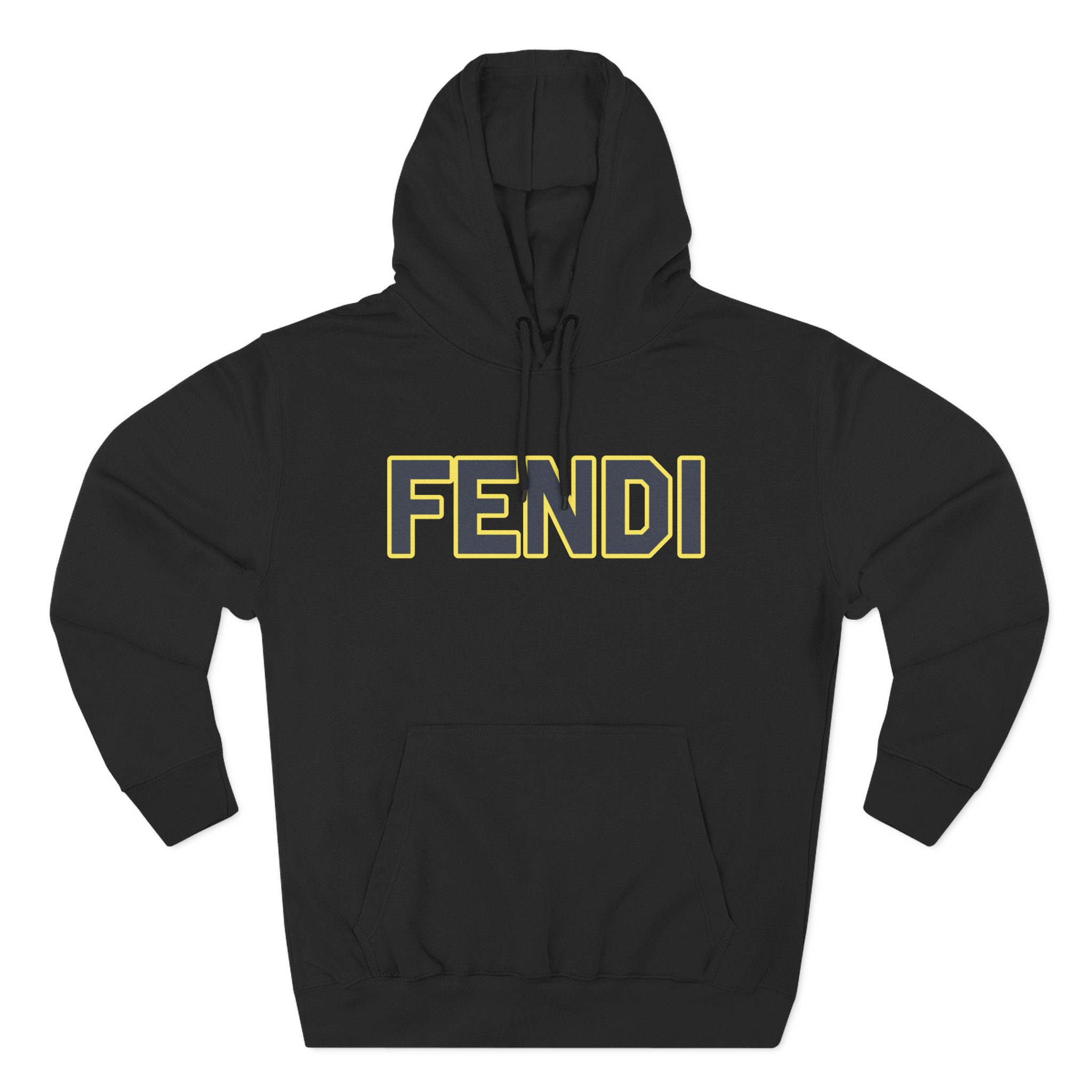 Mula B Fendi Three-Panel Fleece Hoodie