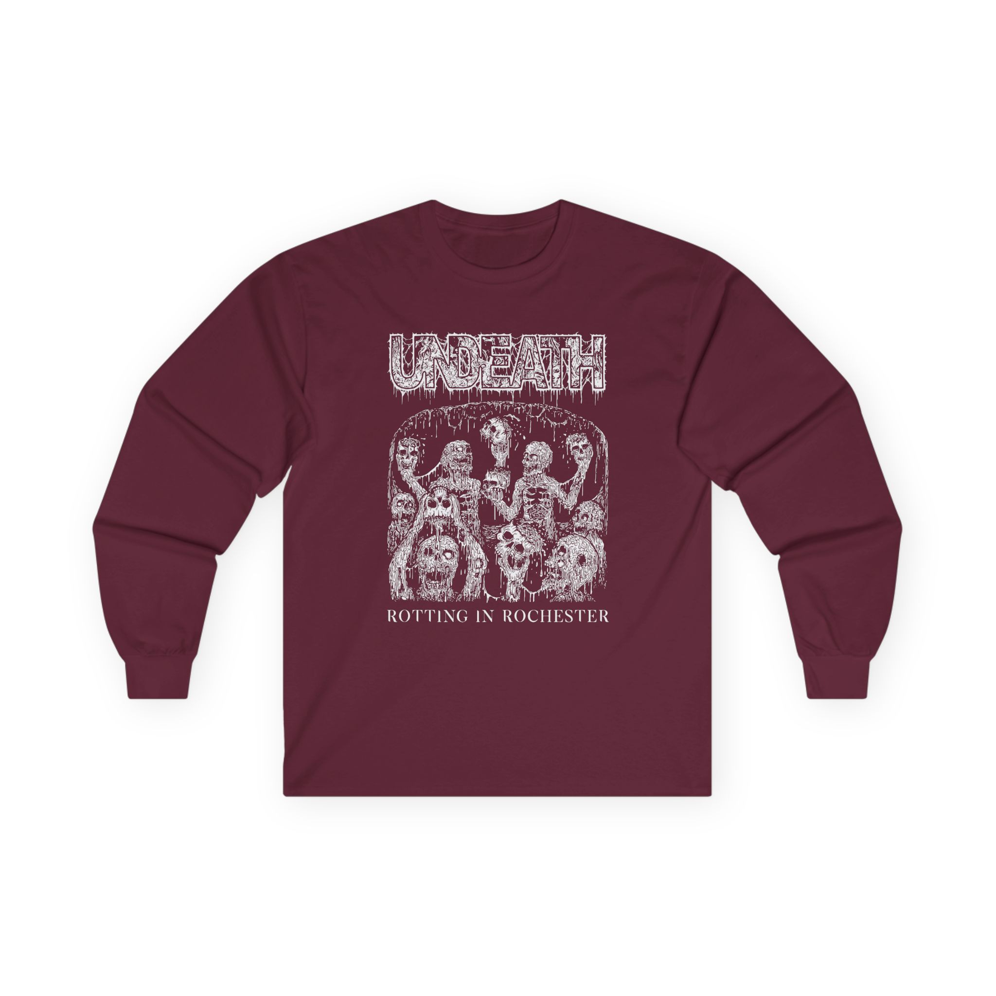 Undeath Rotting in Rochester Unisex Ultra Cotton Long Sleeve Tee