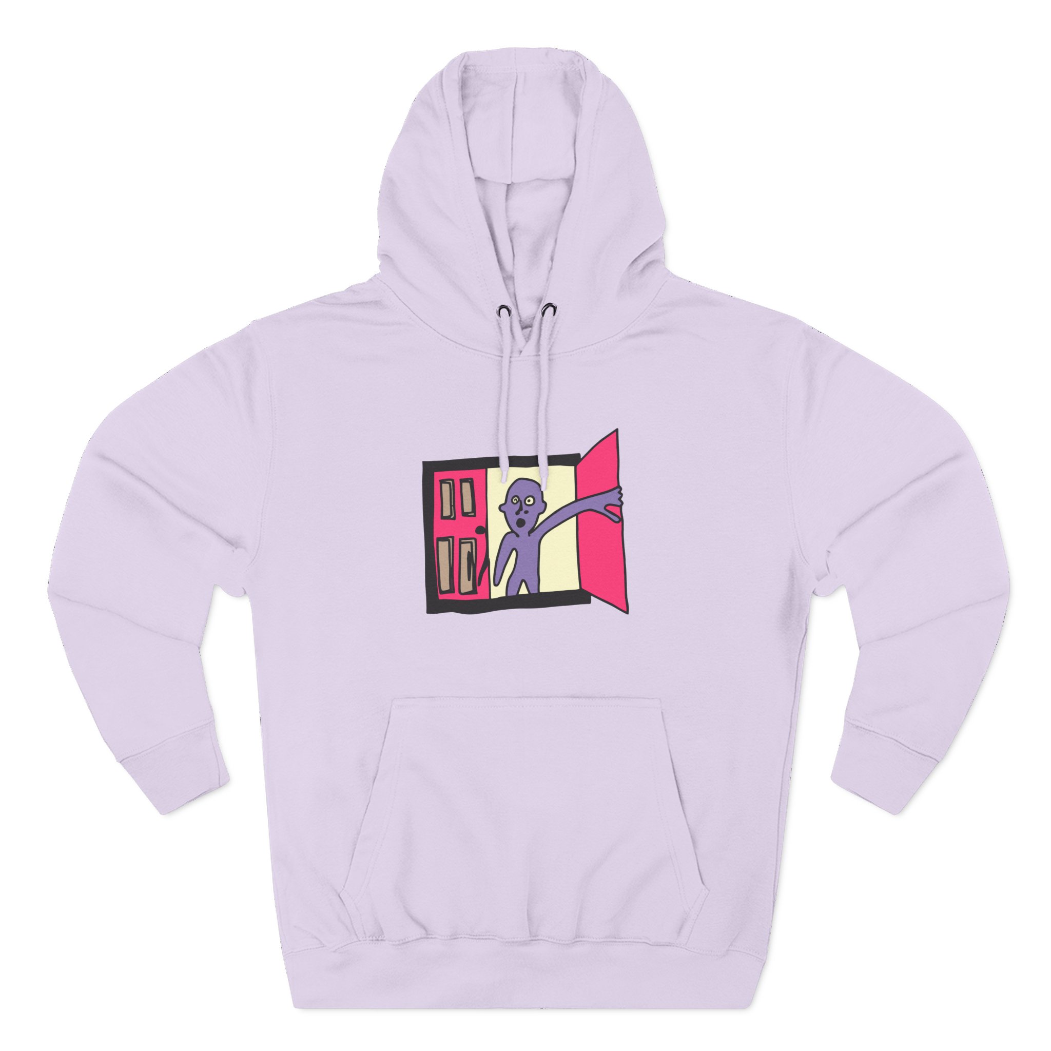 Still Woozy Three-Panel Fleece Hoodie