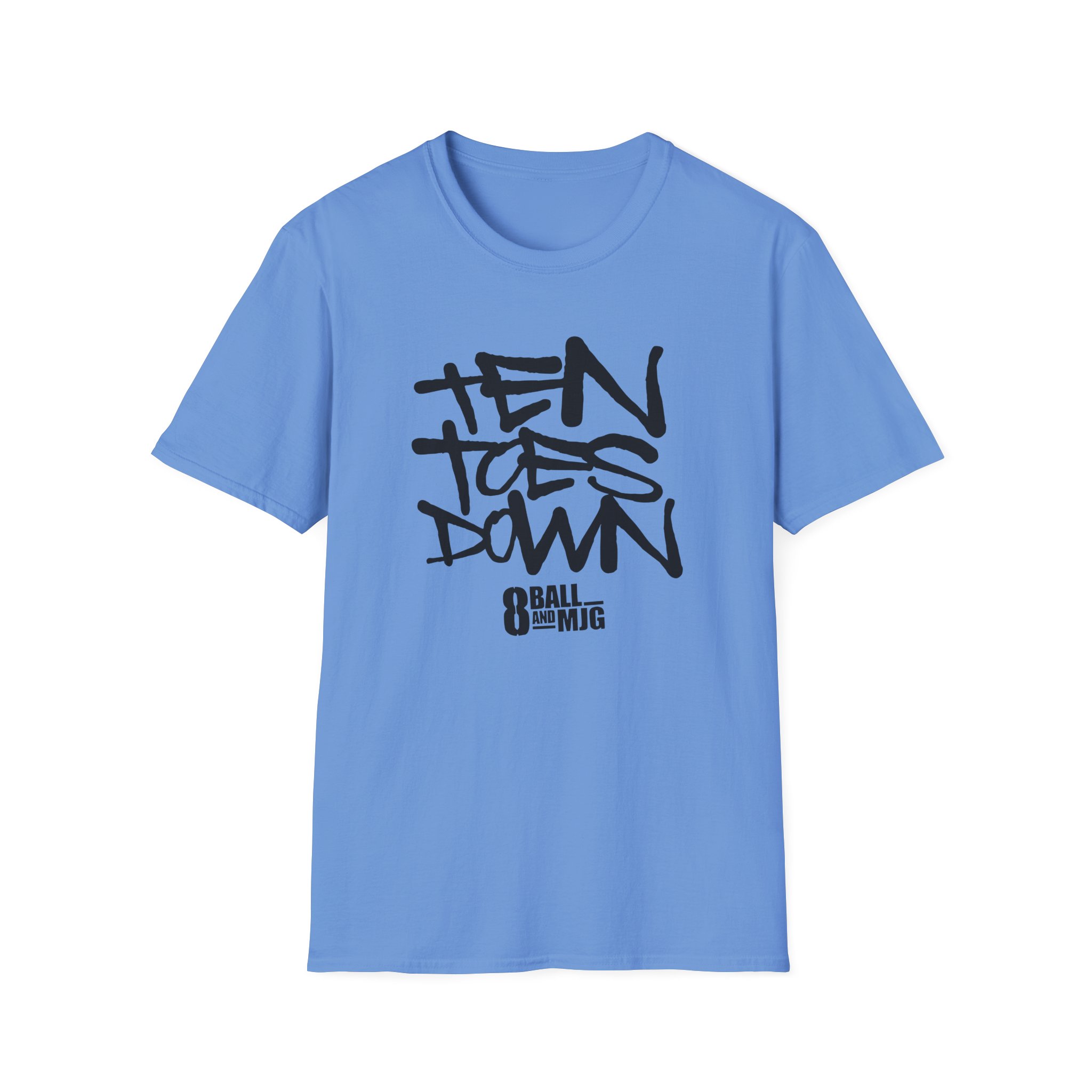 8ball Mjg Ten Toes Down Unisex Softstyle T-Shirt