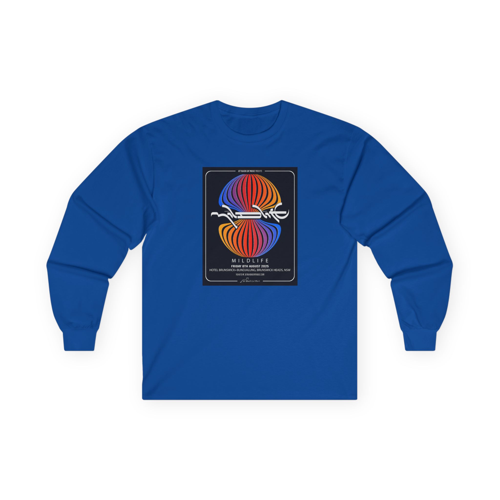 Mildlife Hotel Brunswick, NSW Concert Unisex Ultra Cotton Long Sleeve Tee