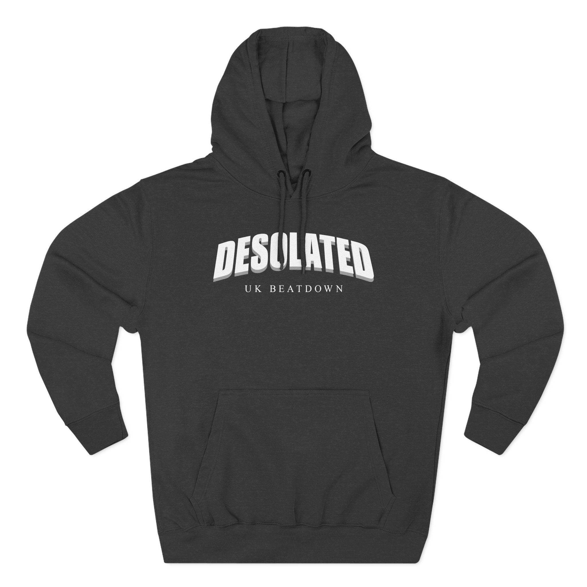 Desolated Finding Peace Three-Panel Fleece Hoodie