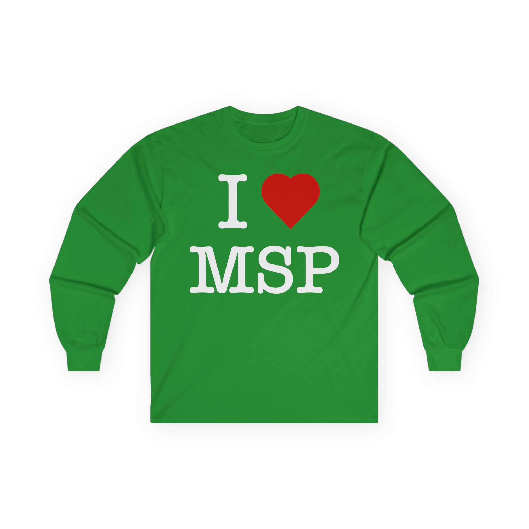 Manic Street Preachers I Heart Msp Unisex Ultra Cotton Long Sleeve Tee