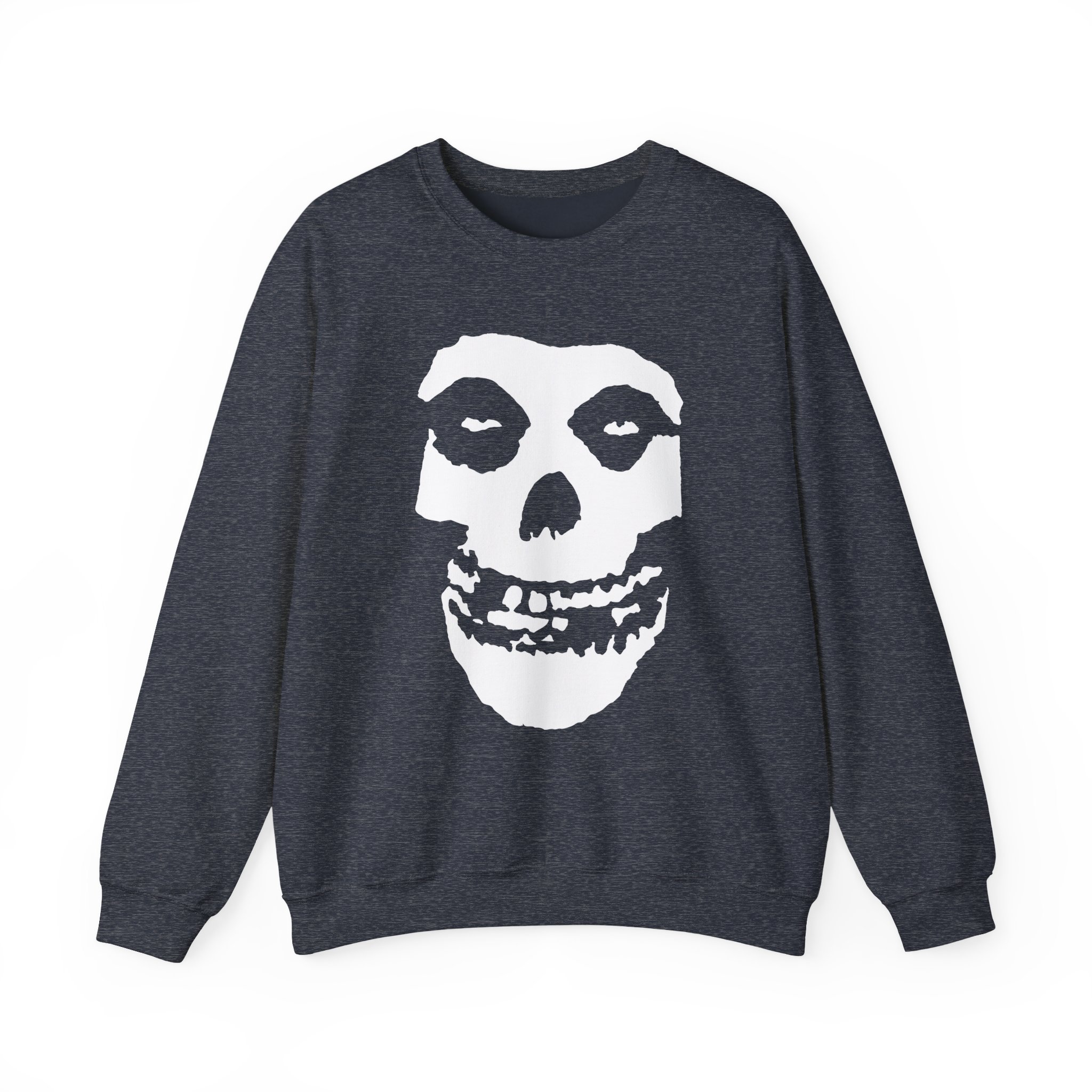 Misfits Classic Fiend Skull Unisex Heavy Blendâ„¢ Crewneck Sweatshirt