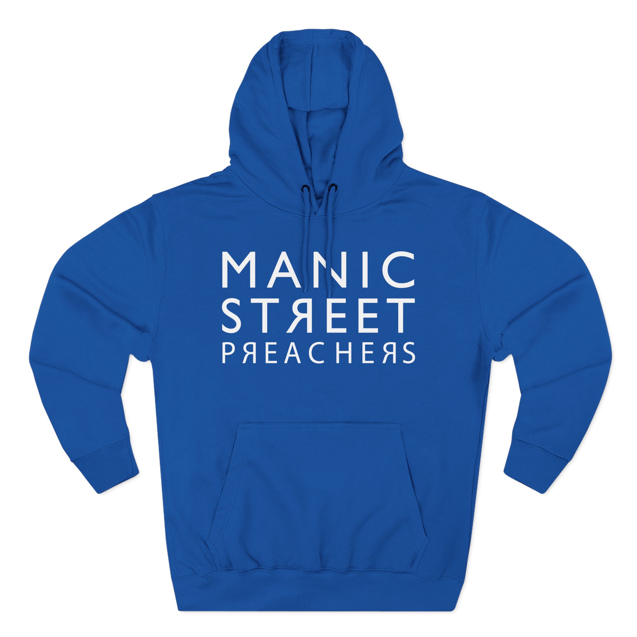 Manic Street Preachers Reversed Logo Three-Panel Fleece Hoodie