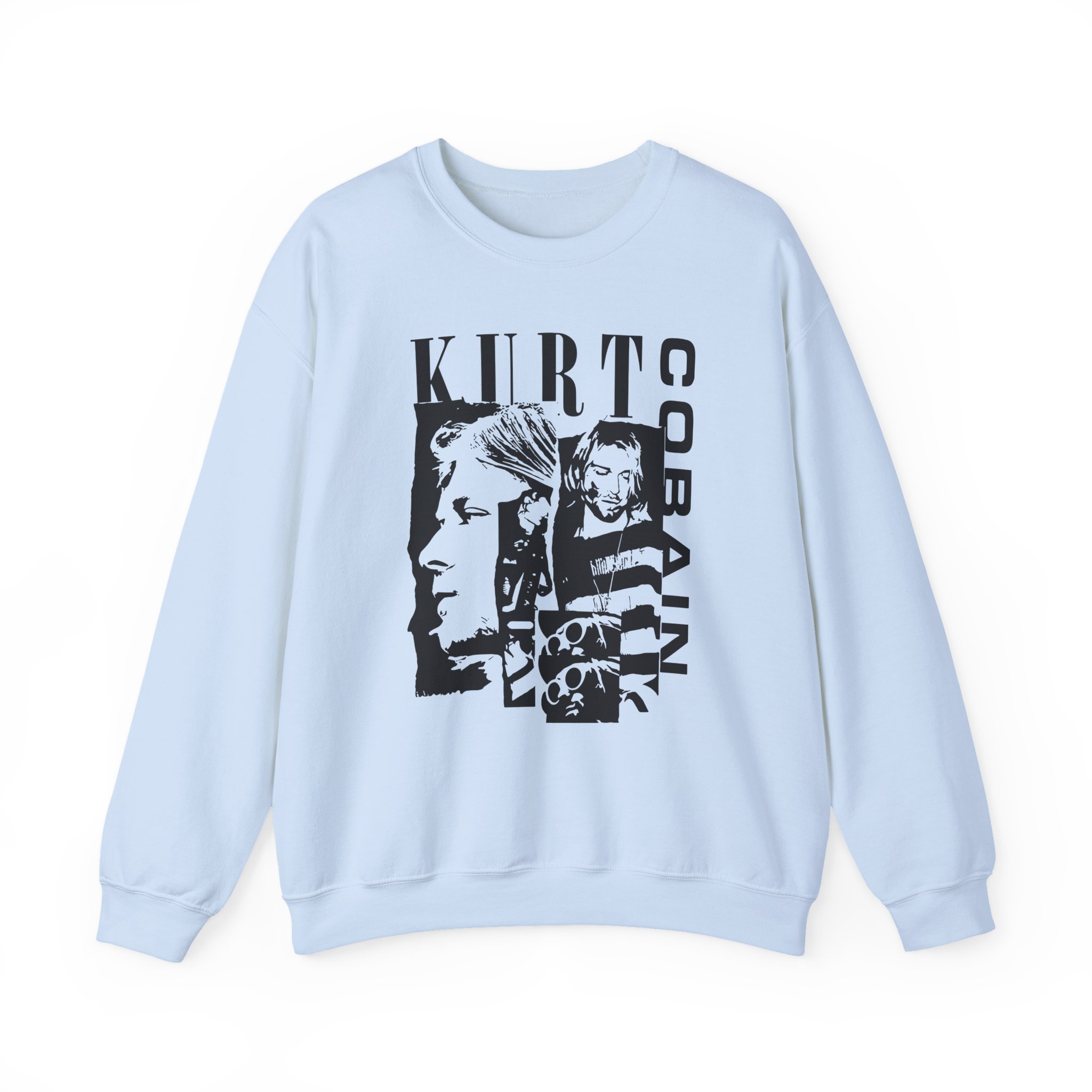Kurt Cobain Unisex Heavy Blendâ„¢ Crewneck Sweatshirt