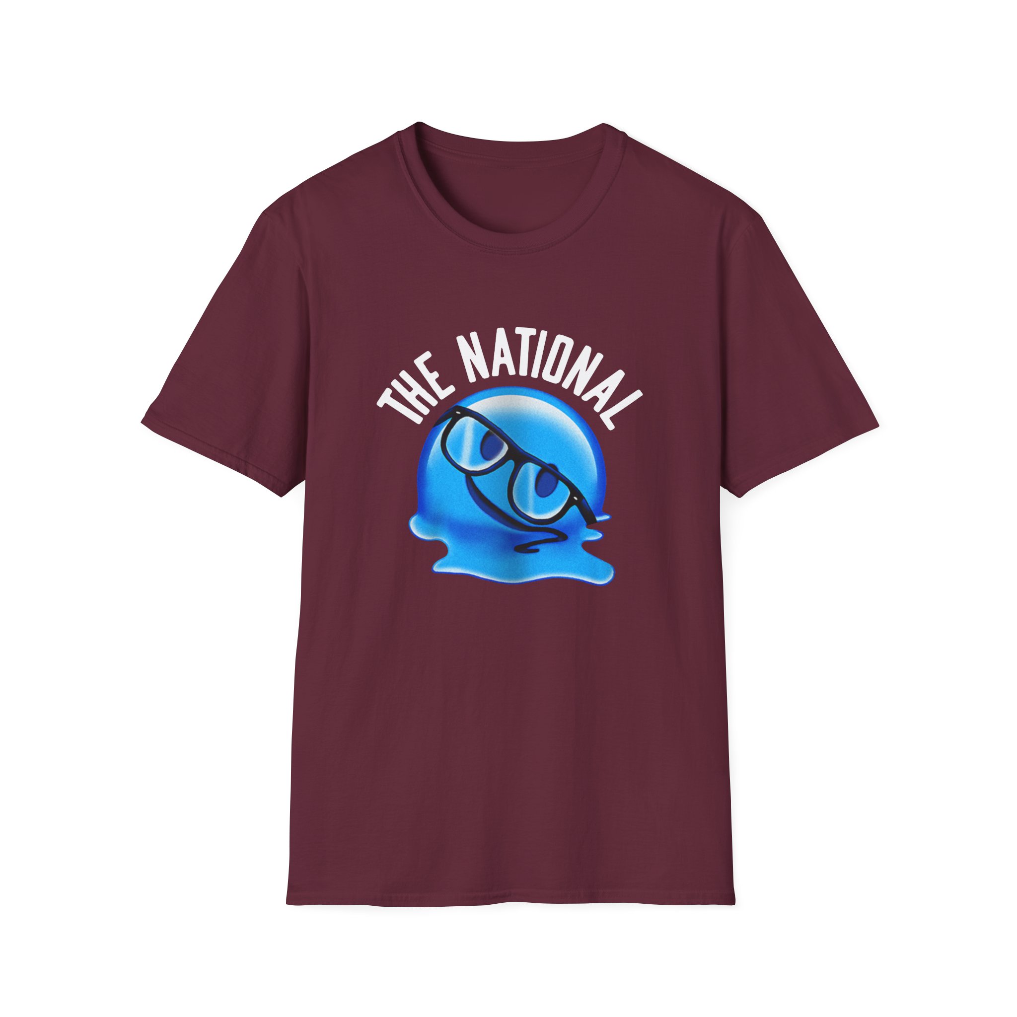 The National Melting Emoji Unisex Softstyle T-shirt