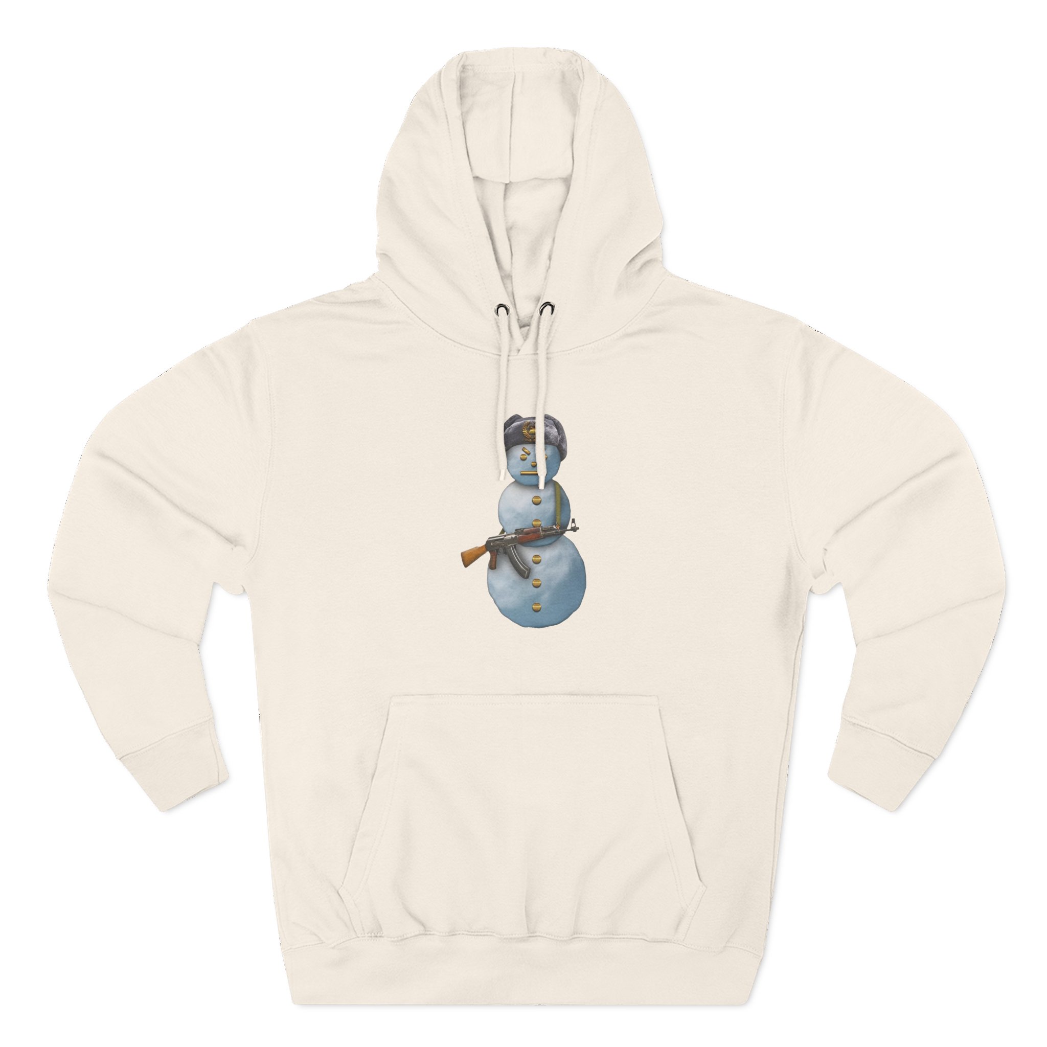 Jpegmafia Snowman Three-Panel Fleece Hoodie