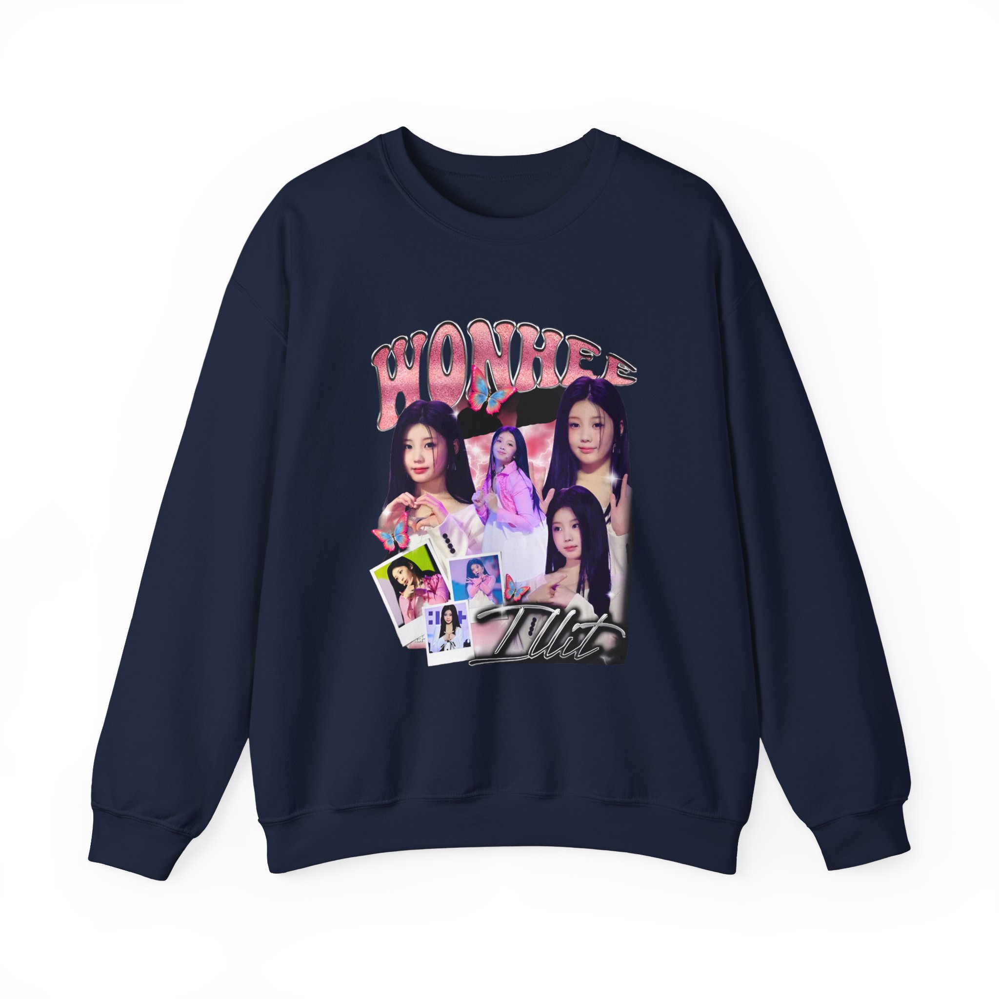 ILLIT Wonhee Unisex Heavy Blendâ„¢ Crewneck Sweatshirt