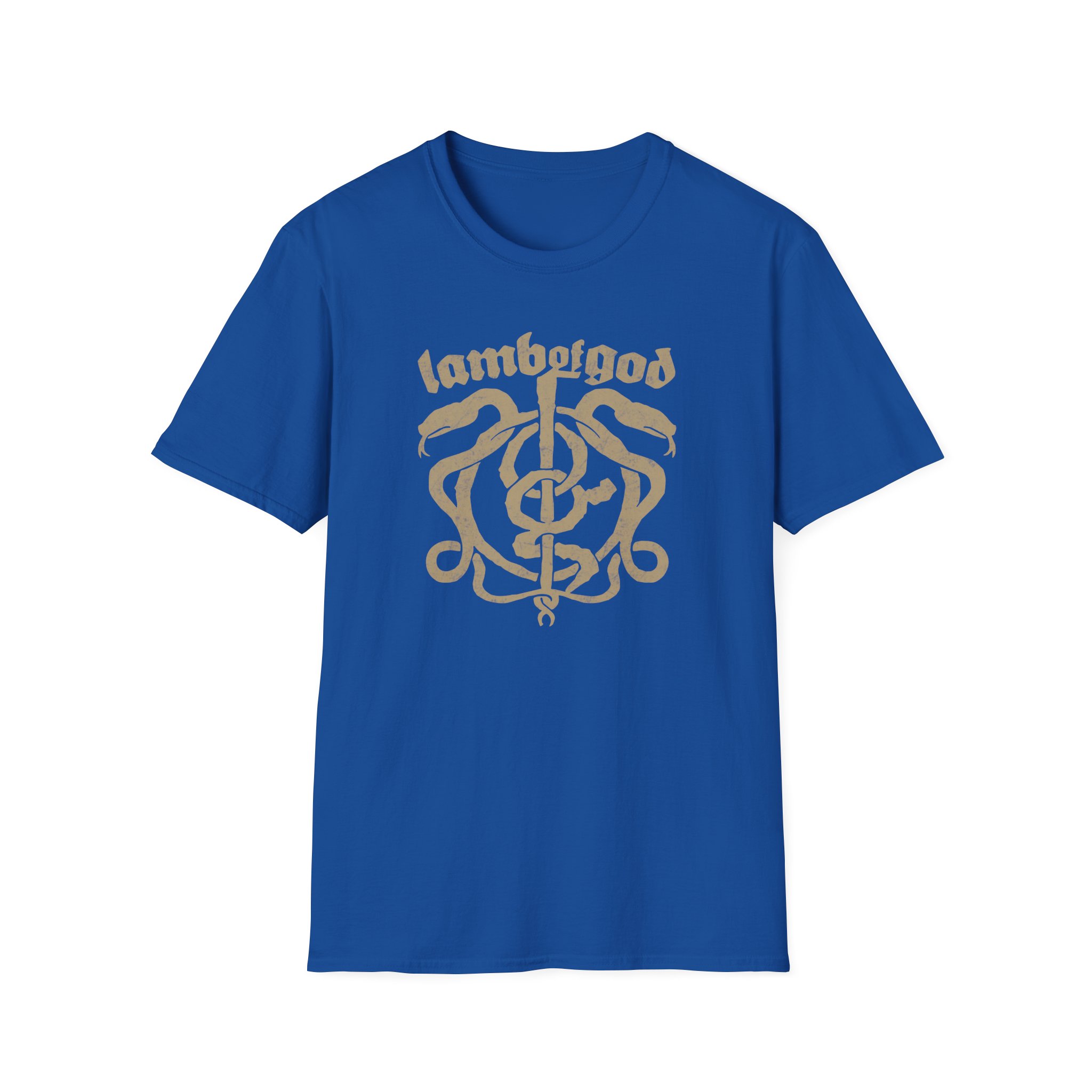 Lamb of God Congregation Snake Unisex Softstyle T-Shirt
