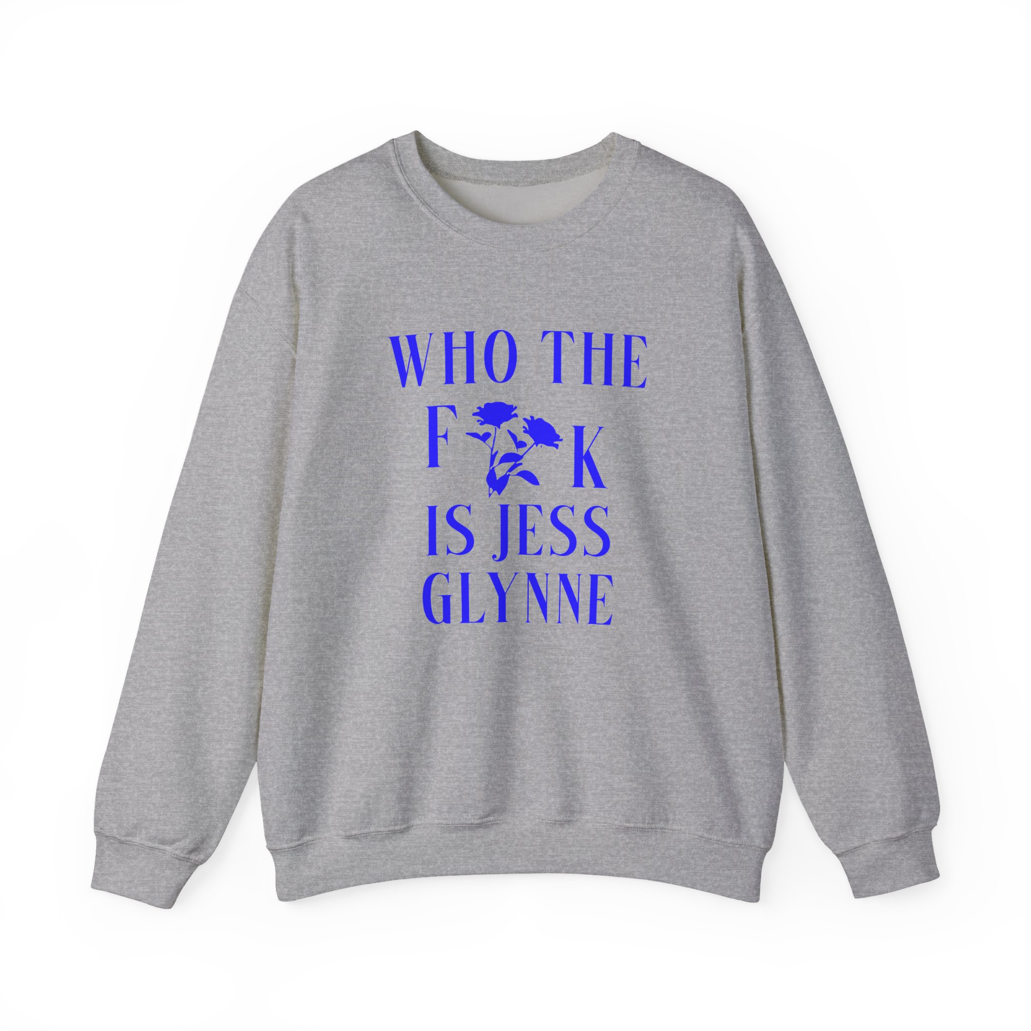 Jess Glynne WTF Is Jess Glynne Unisex Heavy Blendâ„¢ Crewneck Sweatshirt