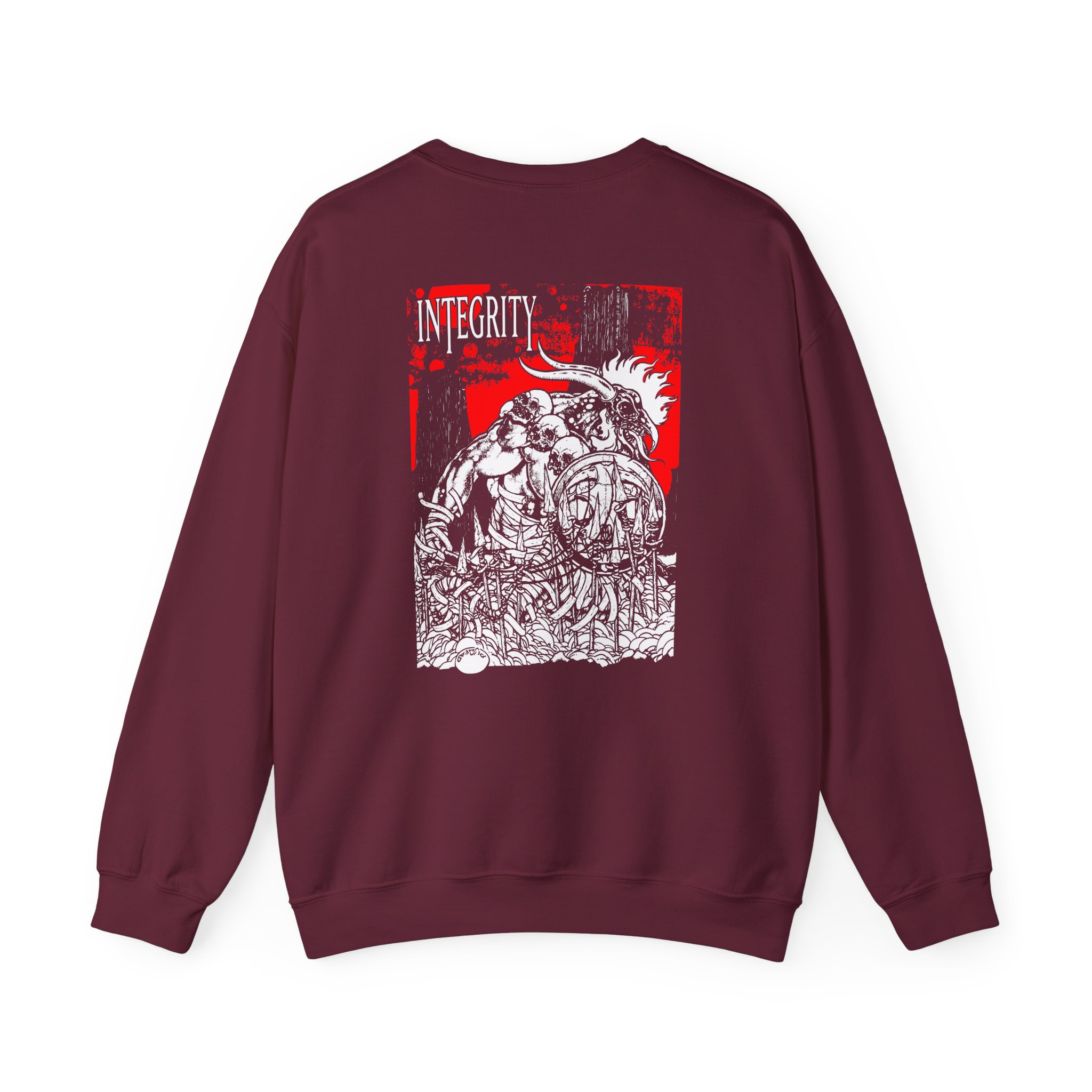 Integrity Humanity Is The Devil Unisex Heavy Blendâ„¢ Crewneck Sweatshirt