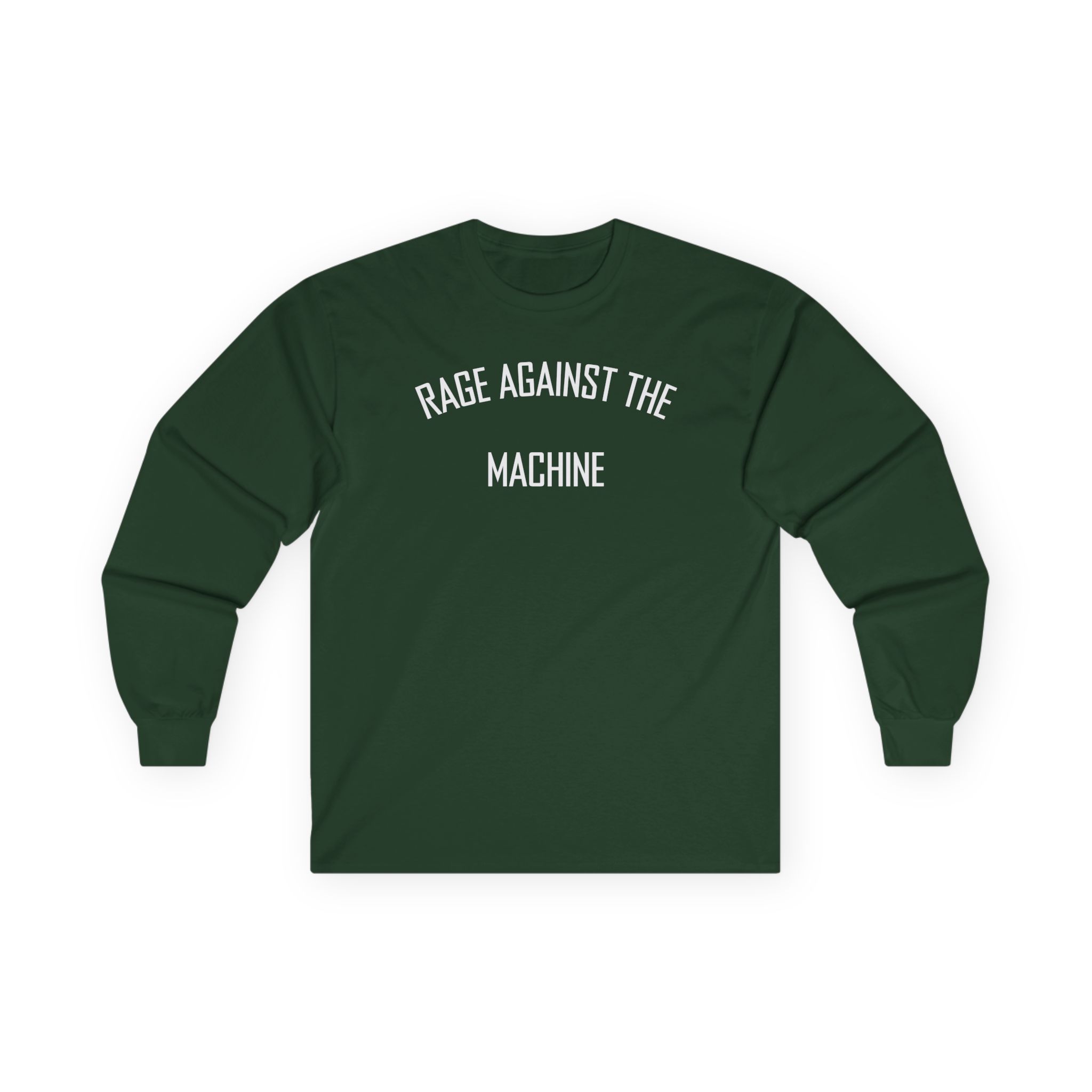 Rage Against the Machine Ratm Text Unisex Ultra Cotton Long Sleeve Tee