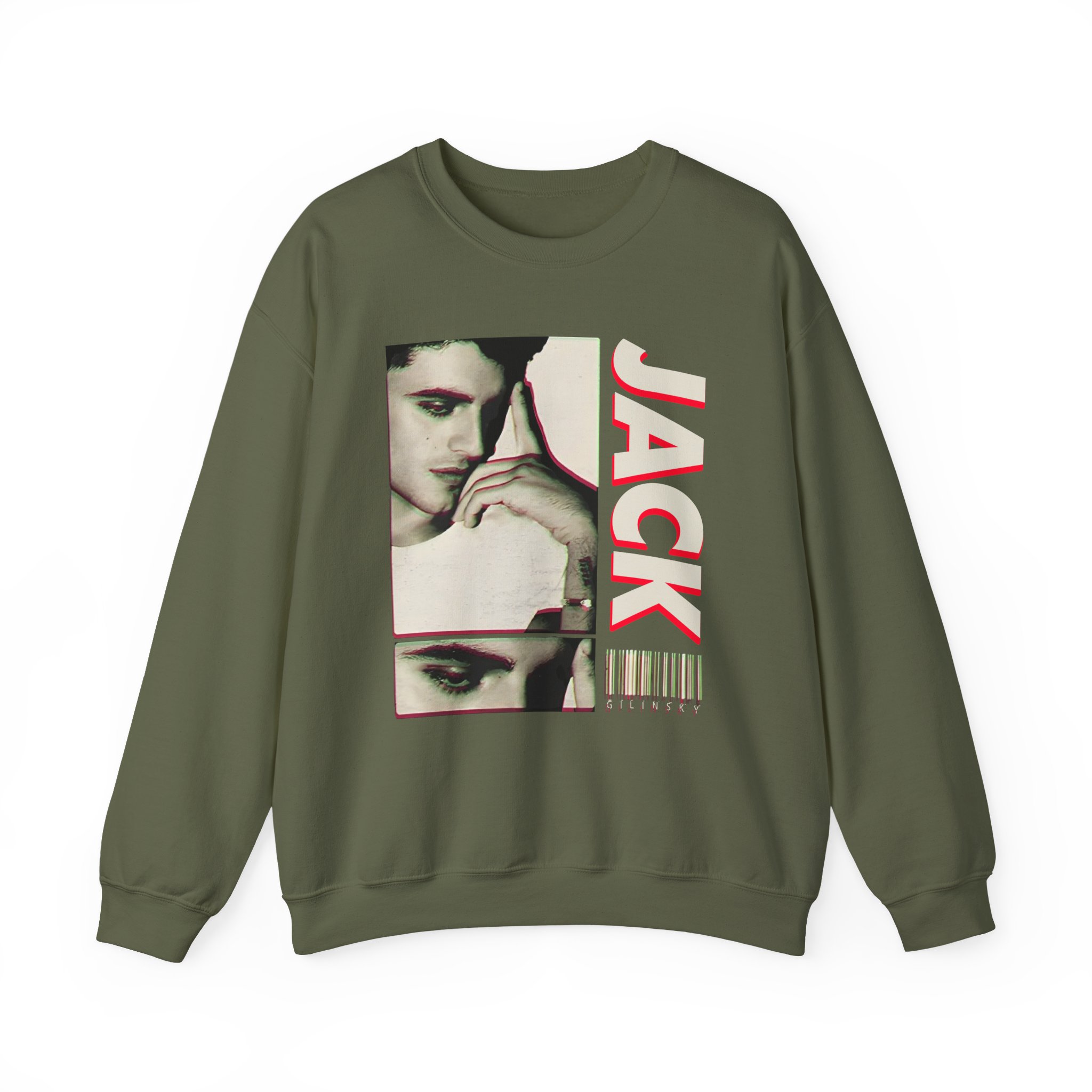 Jack Gilinsky Retro Unisex Heavy Blendâ„¢ Crewneck Sweatshirt