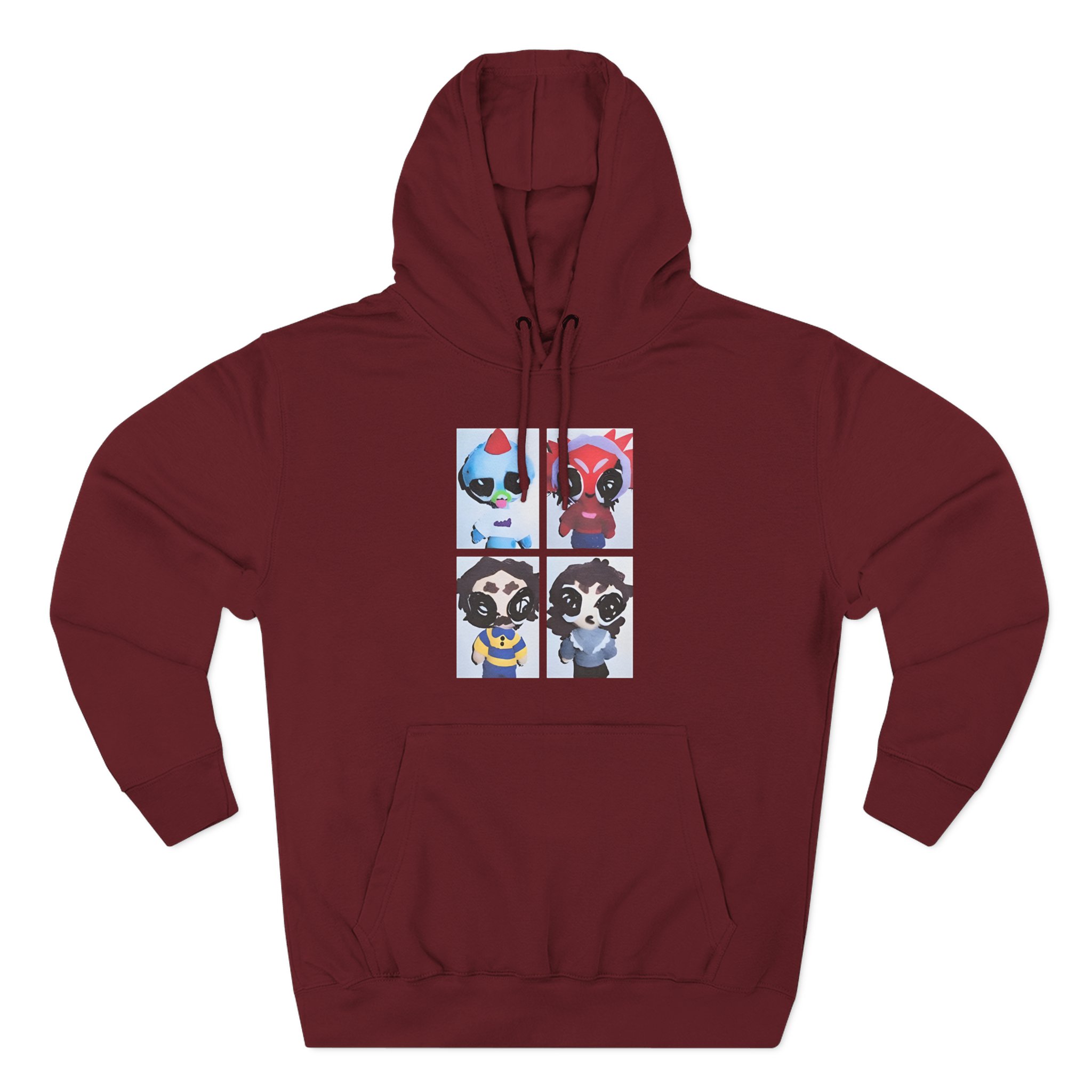 Emergency Intercom Three-Panel Fleece Hoodie