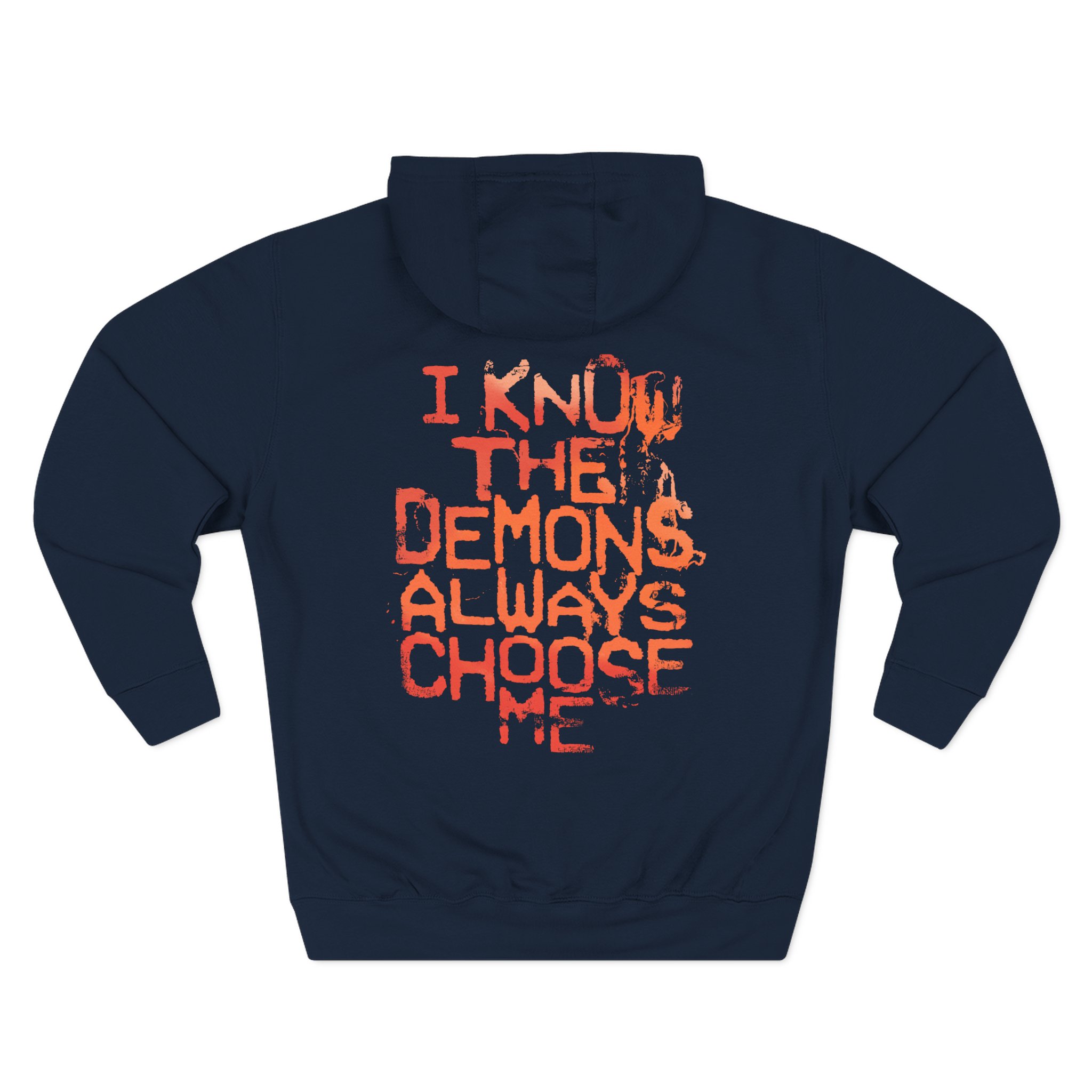 Poppy Demons Three-Panel Fleece Hoodie