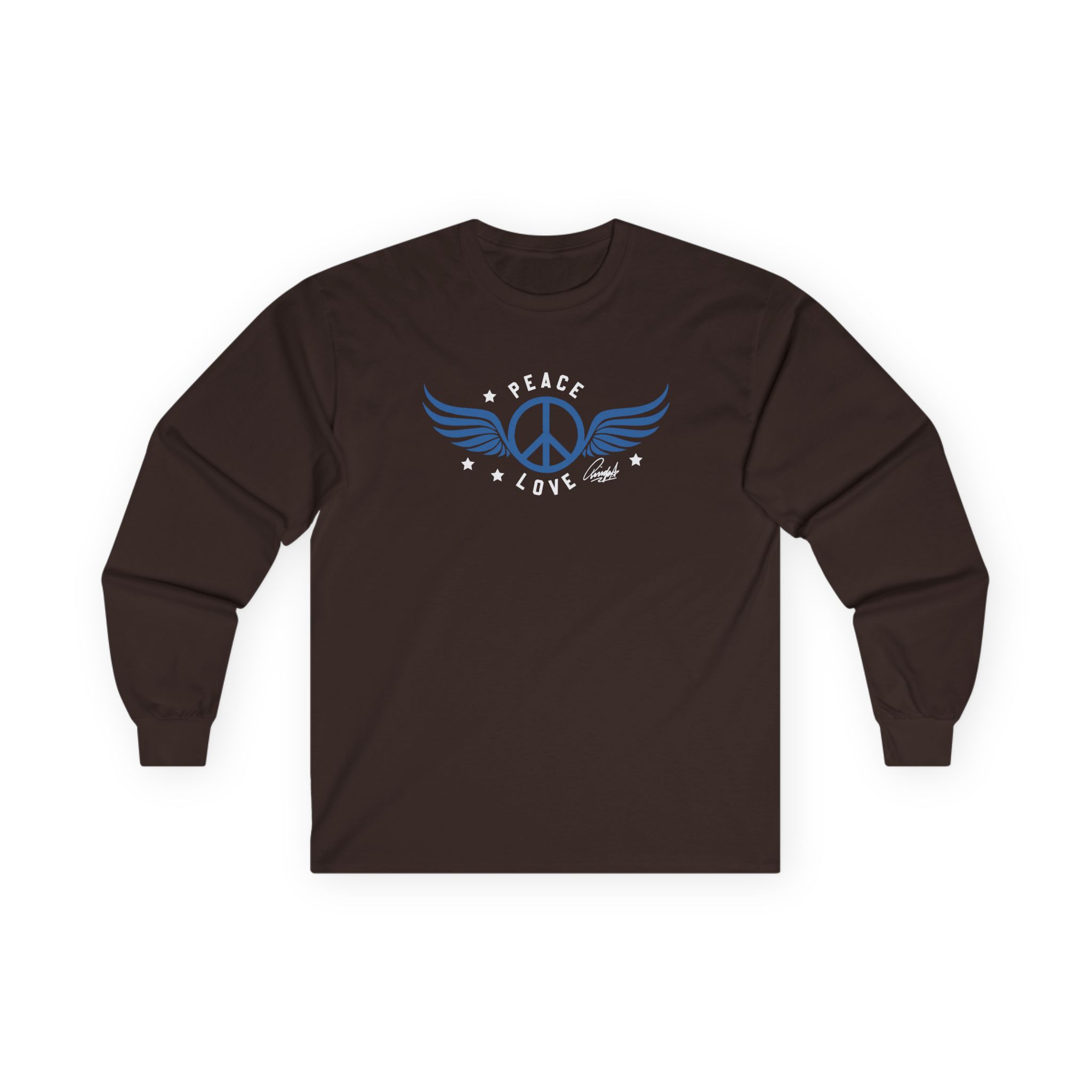 Ringo Starr Peace Love Unisex Ultra Cotton Long Sleeve Tee