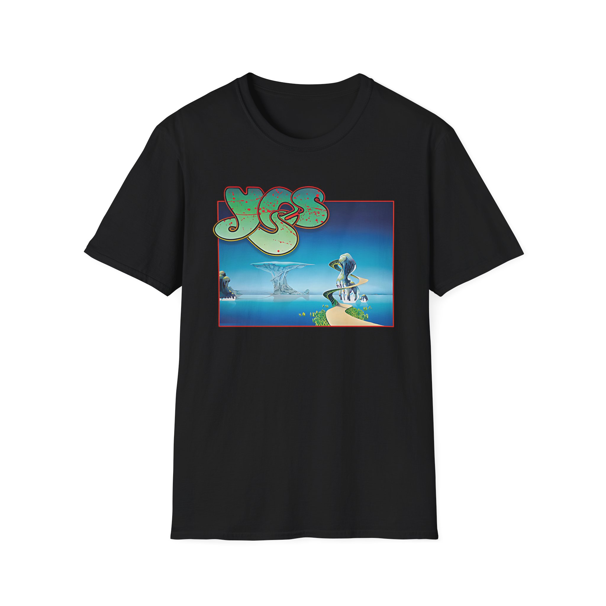 Yes Song Album Cover Unisex Softstyle T-Shirt